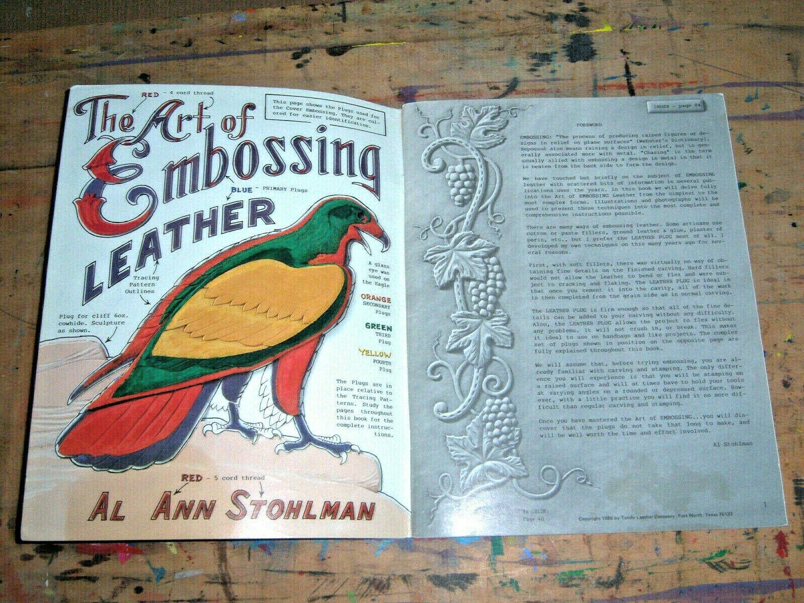 The Art of Embossing Leather used book depot