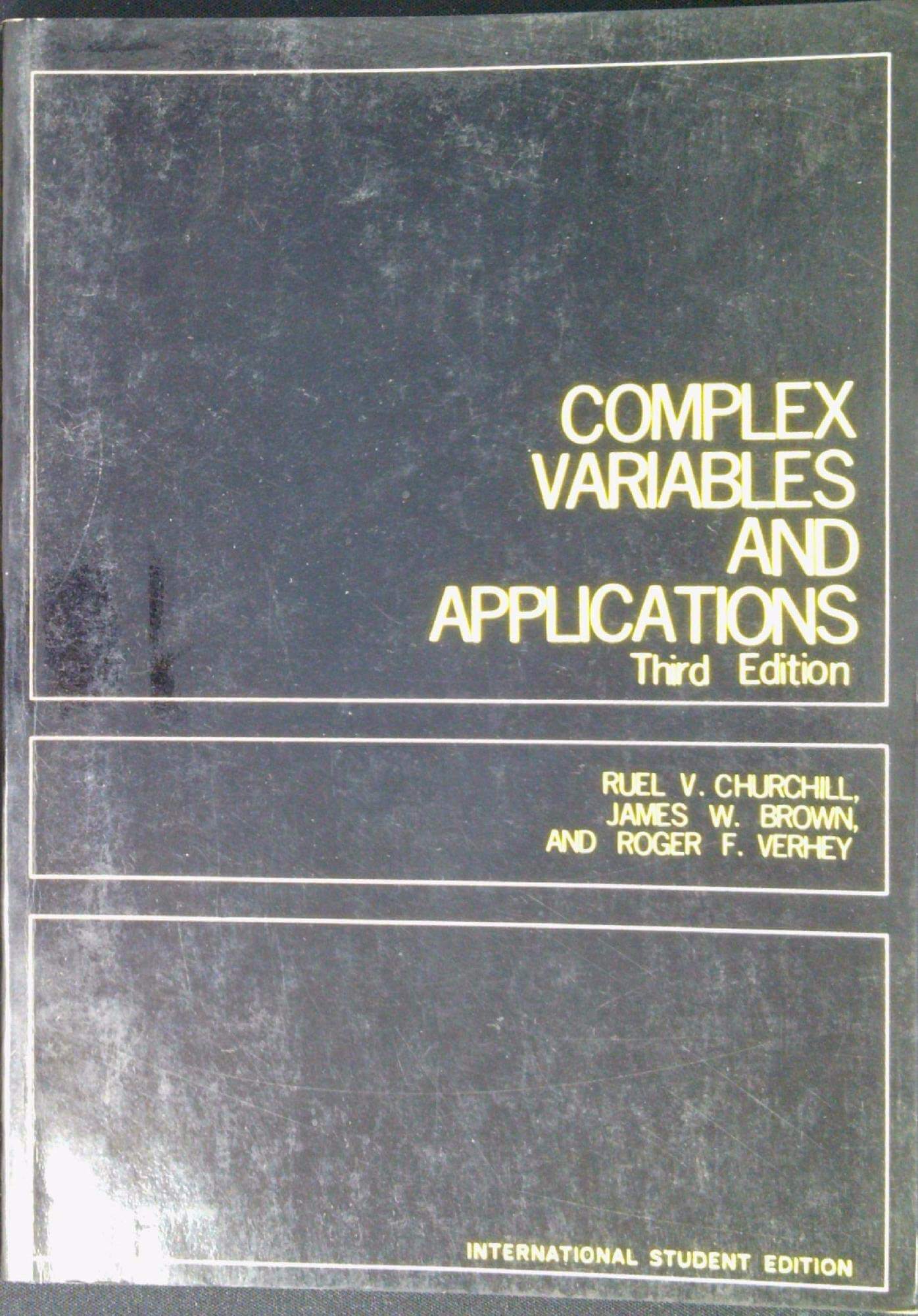 Complex Variables and Applications used book depot