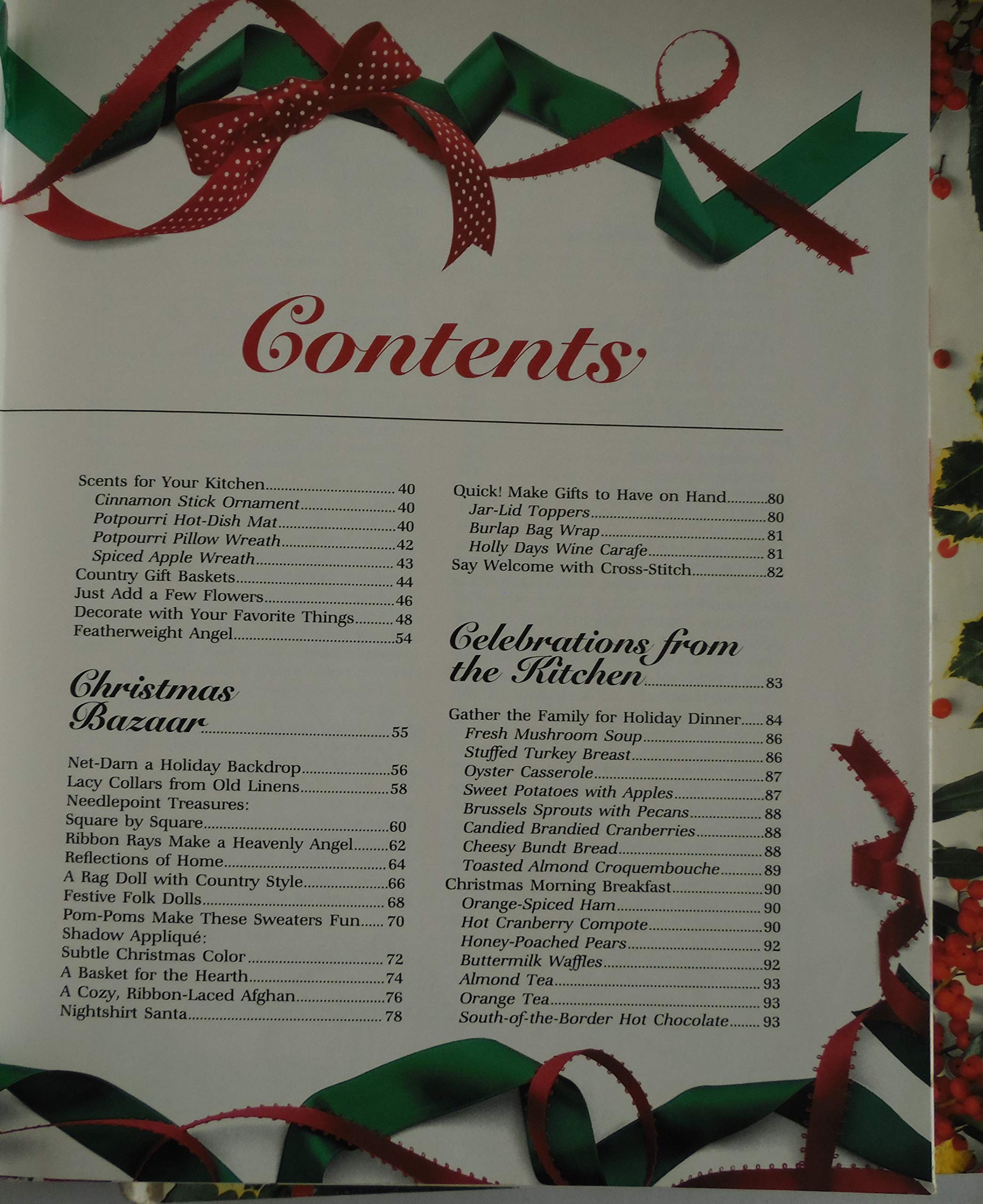 Christmas With Southern Living 1985
