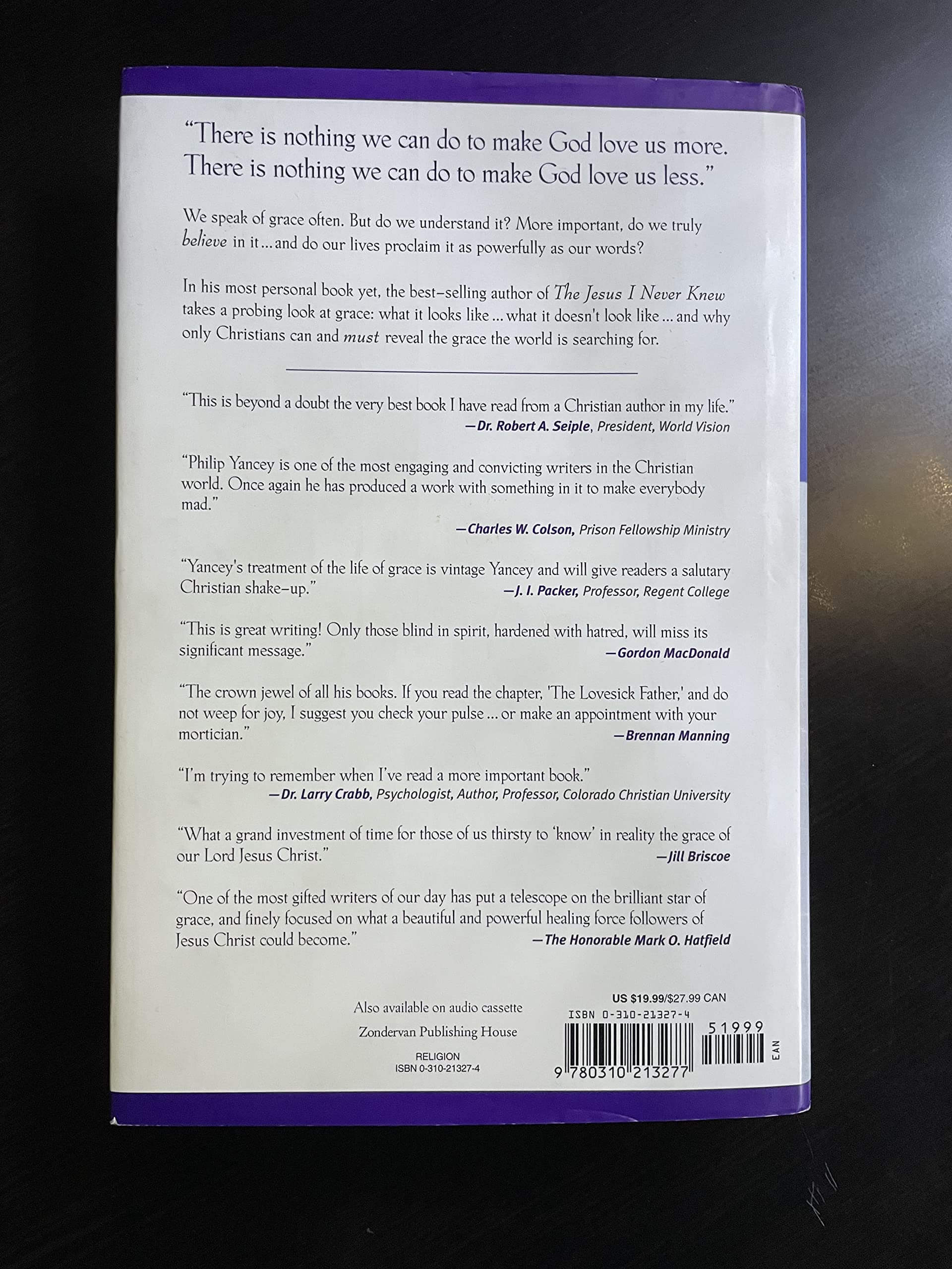 What's So Amazing About Grace? used book depot