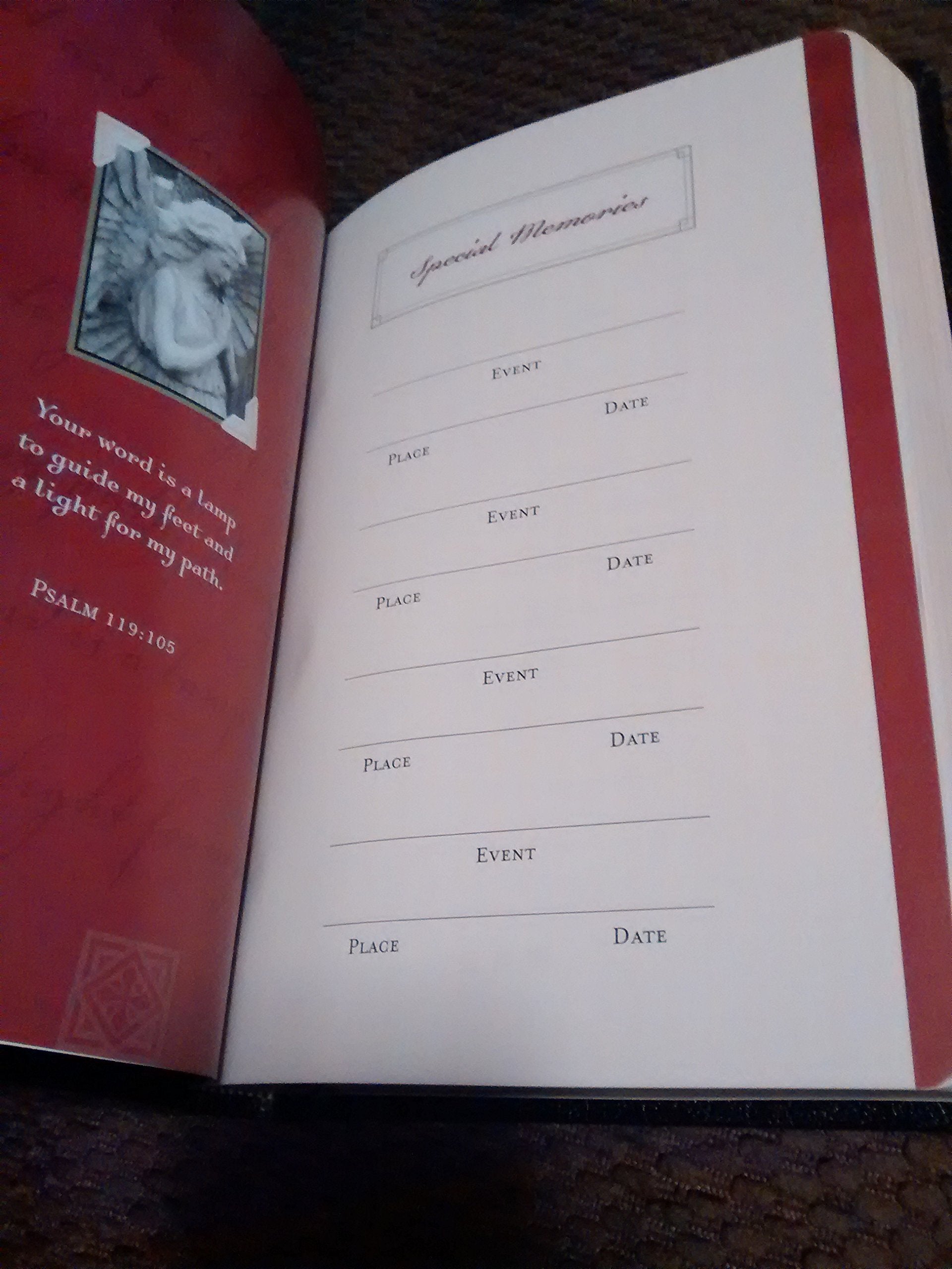 Premium Slimline Reference Bible NLT, Large Print used book depot