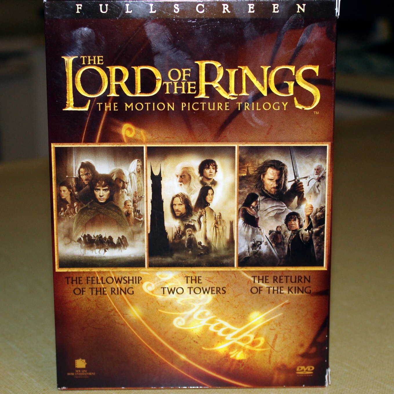 The Lord Of The Rings - The Motion Picture Trilogy (Full Screen Edition) [DVD] used book depot