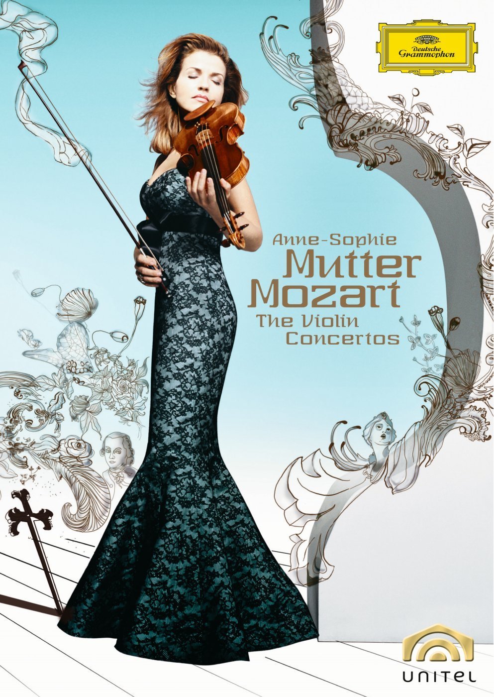 Anne-Sophie Mutter - The Mozart Violin Concertos used book depot