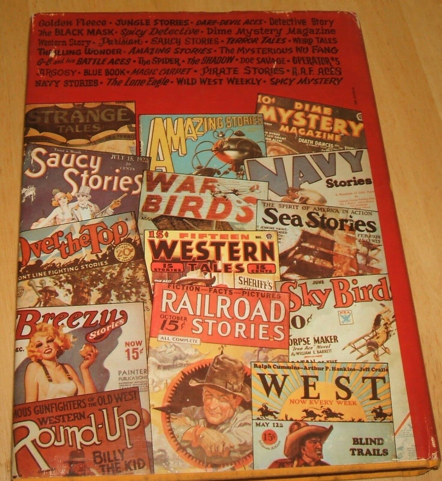 The Pulps: Fifty Years of American Pop Culture used book depot