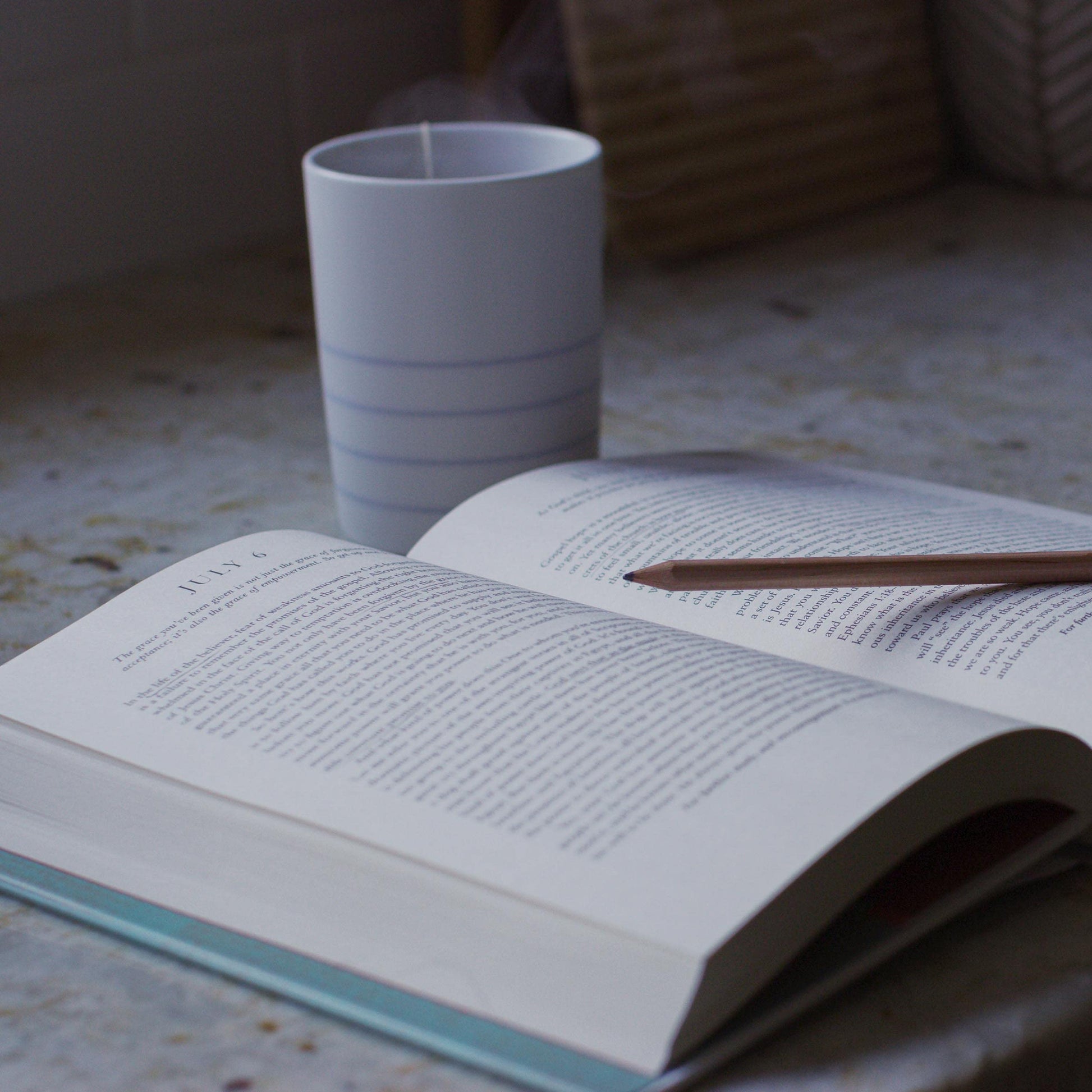 New Morning Mercies: A Daily Gospel Devotional used book depot