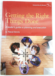 Getting the Right Things Done: A Leader's Guide to Planning and Execution used book depot