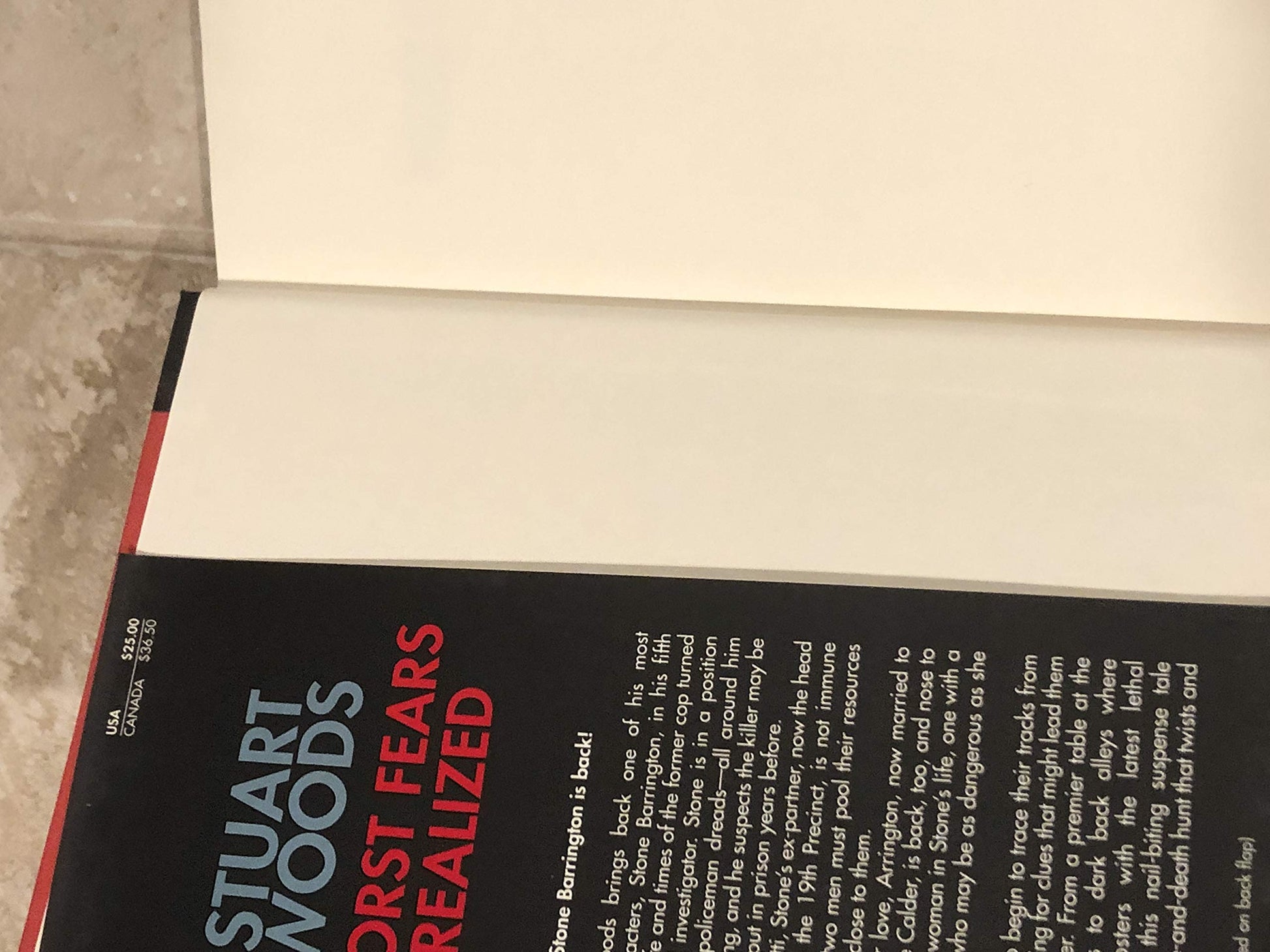 Worst Fears Realized used book depot