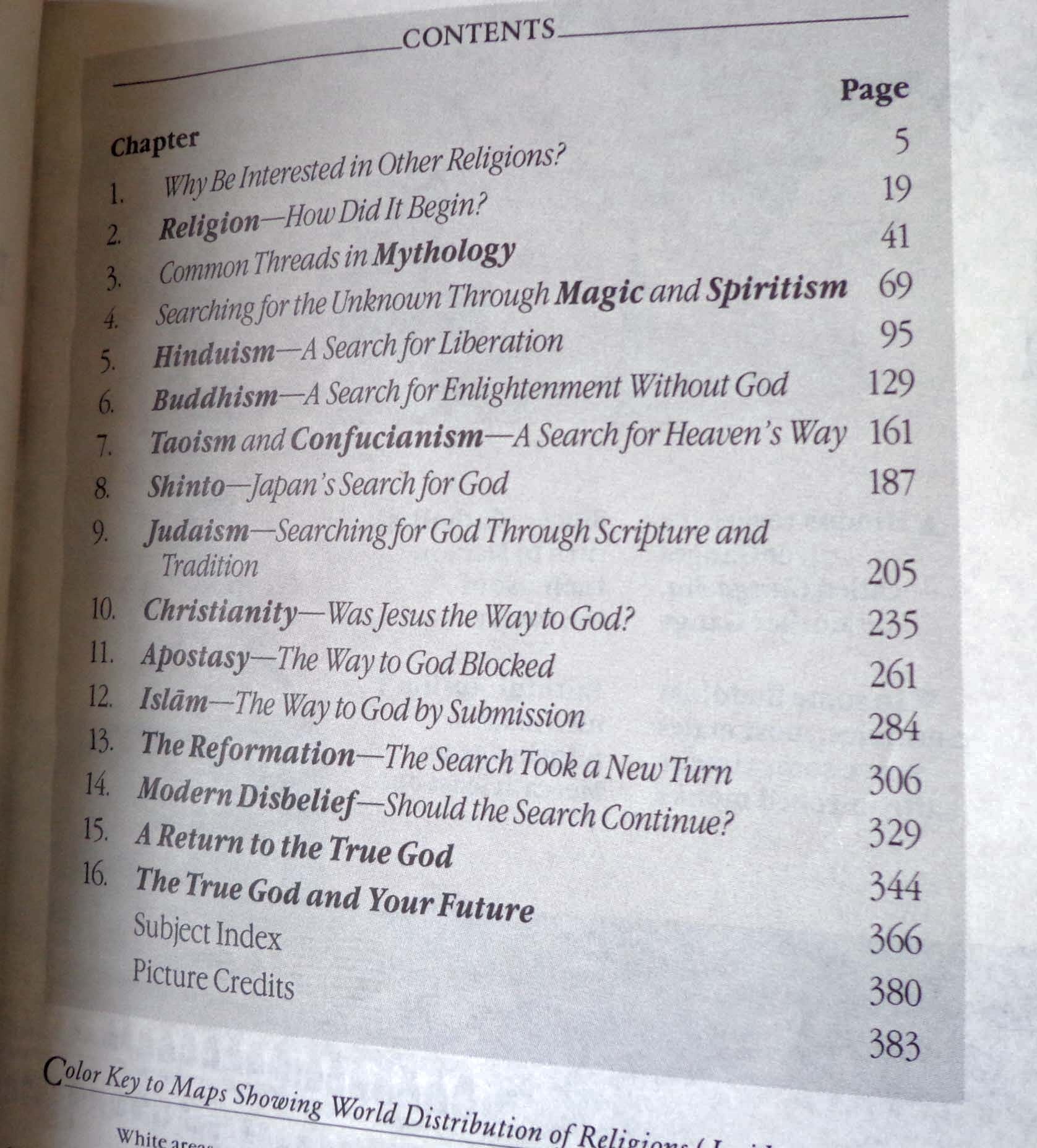 Mankind's Search For God