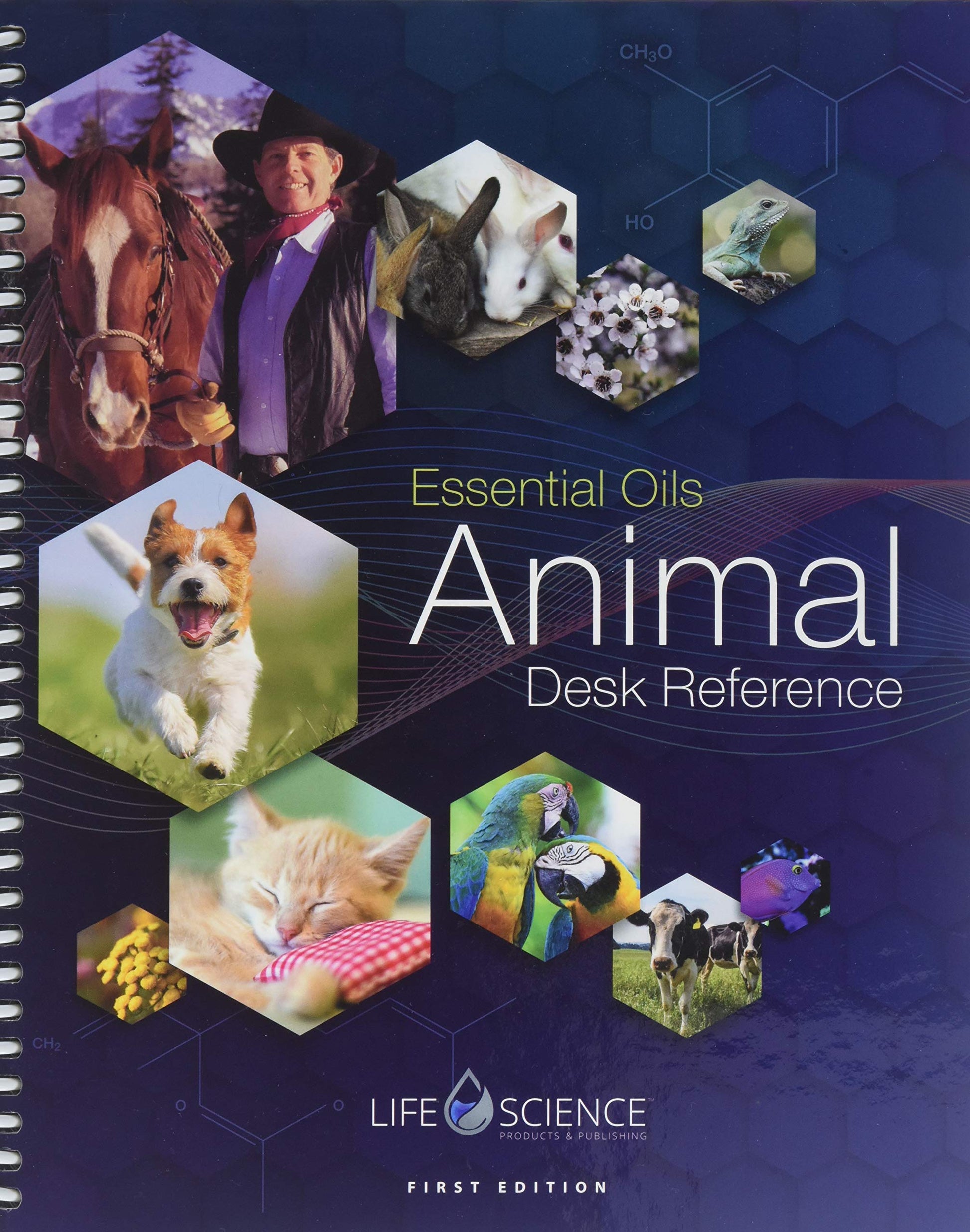 1ST EDITION ESSENTIAL OILS ANIMAL DESK REFERENCE- EODR used book depot