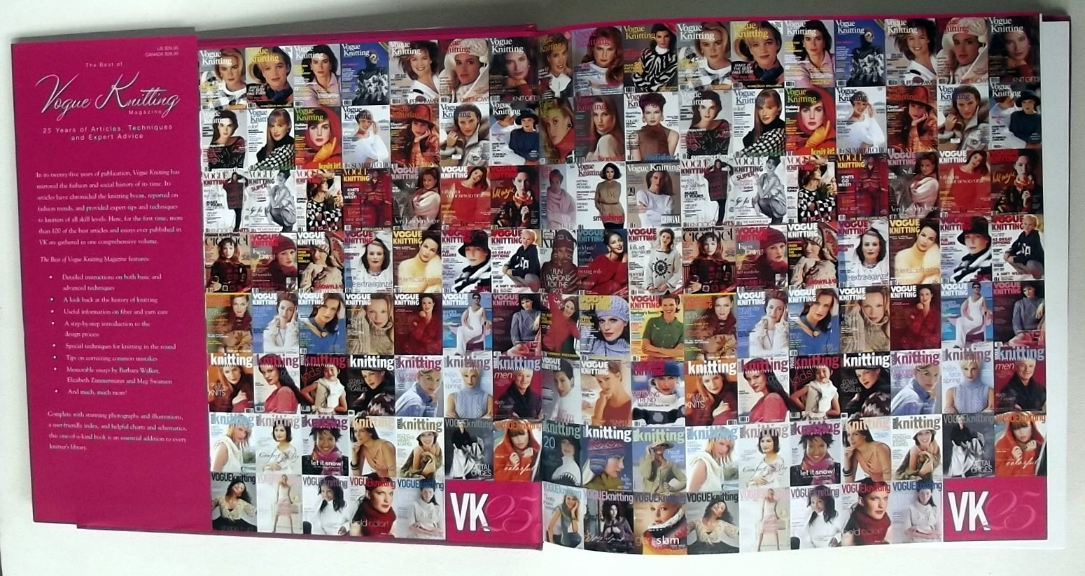 The Best of Vogue® Knitting Magazine: 25 Years of Articles, Techniques, and Expert Advice used book depot