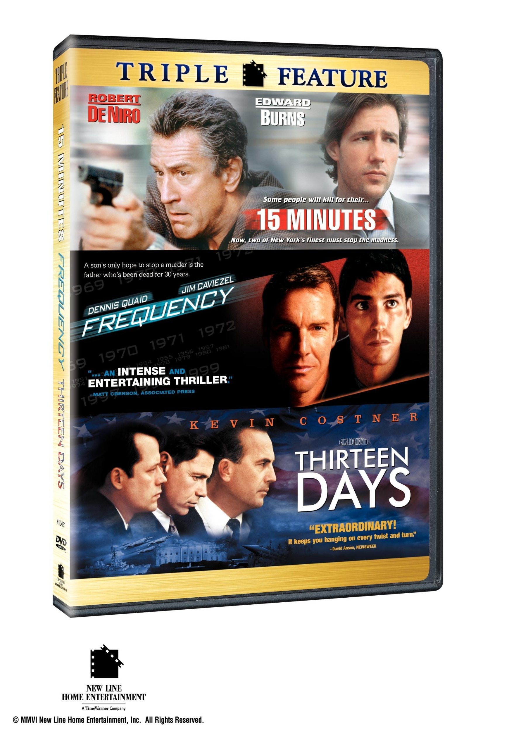 15 Minutes / Frequency / Thirteen Days used book depot