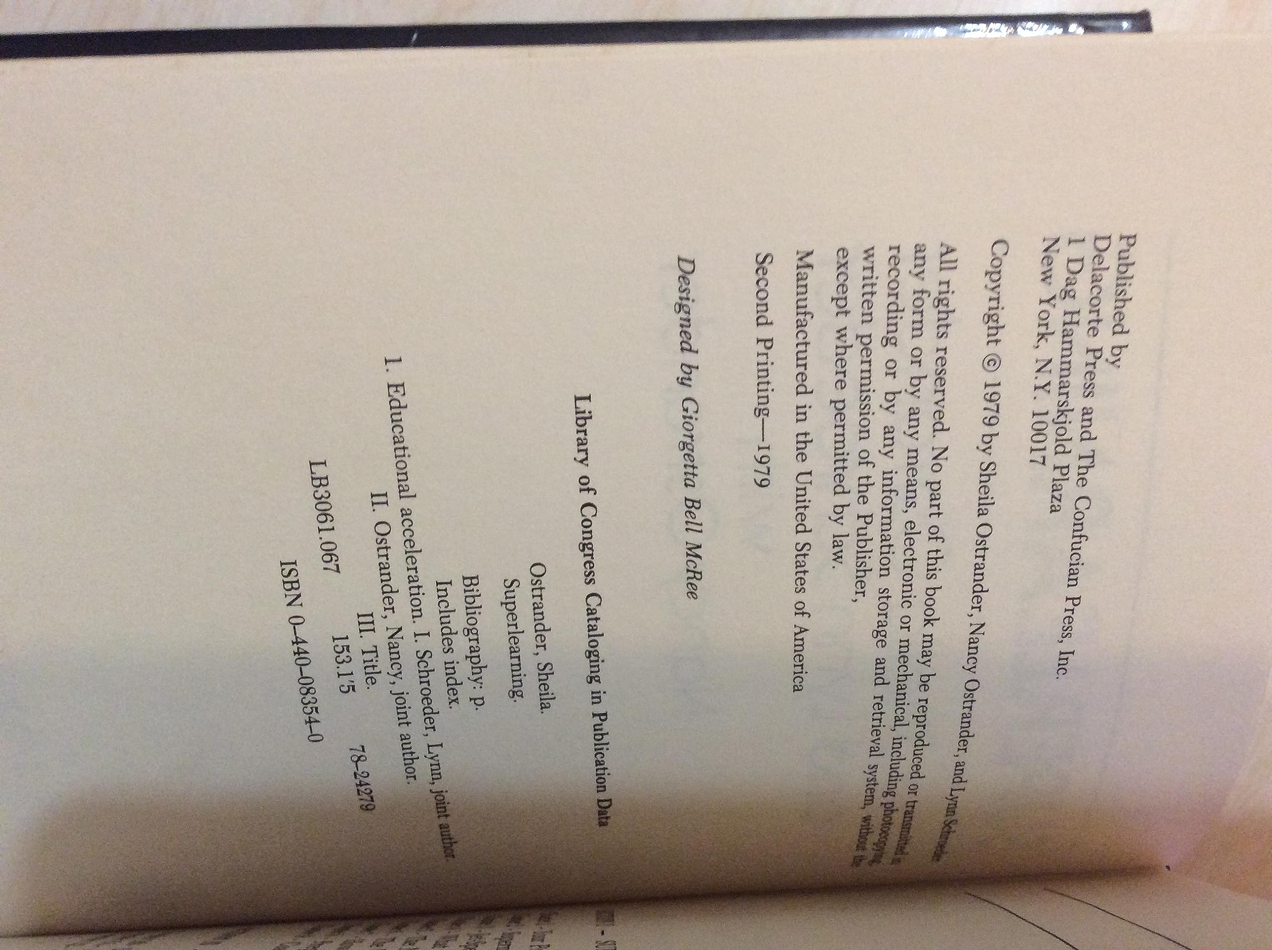 Superlearning used book depot