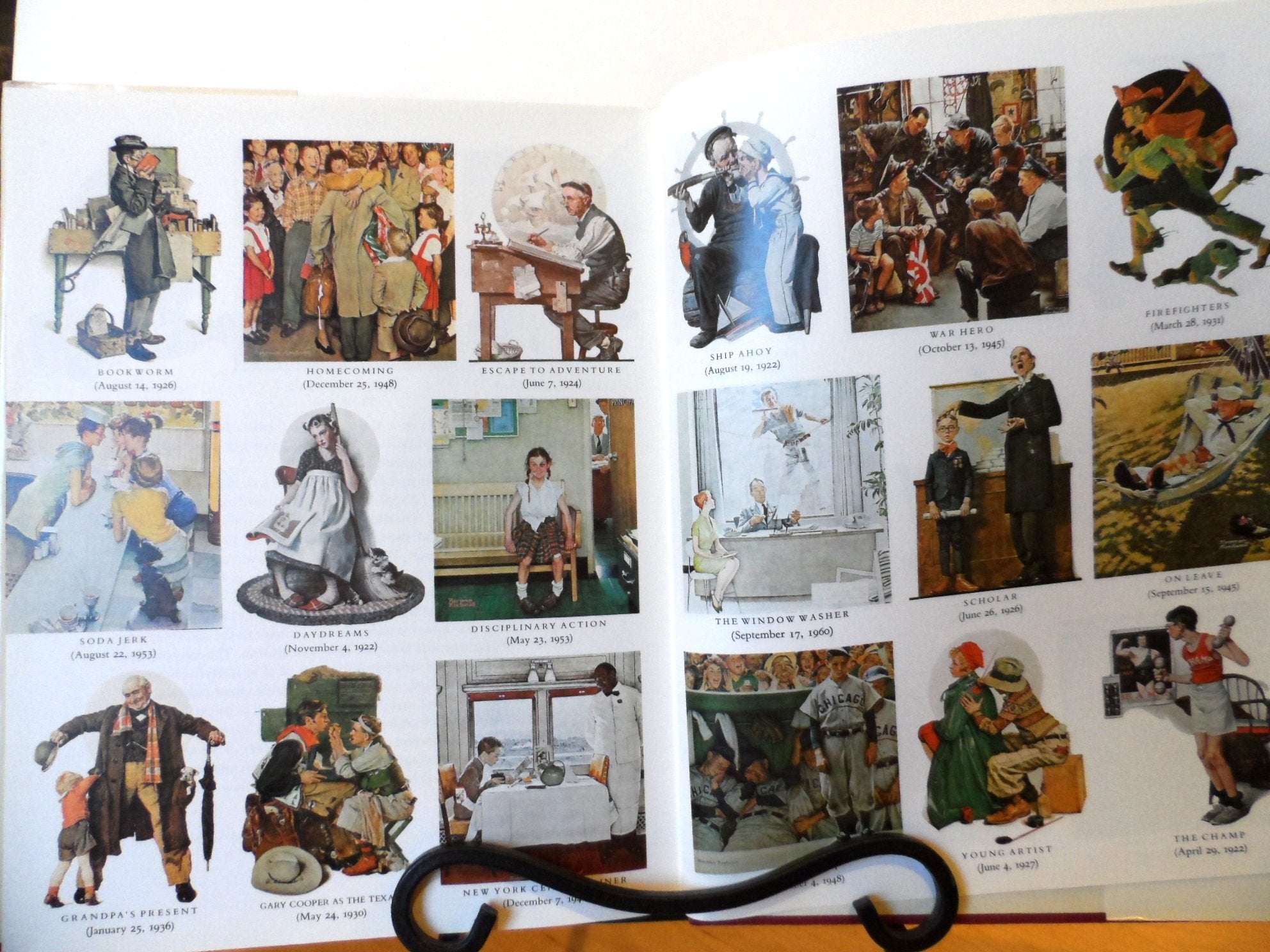 102 Favorite Paintings by Norman Rockwell used book depot