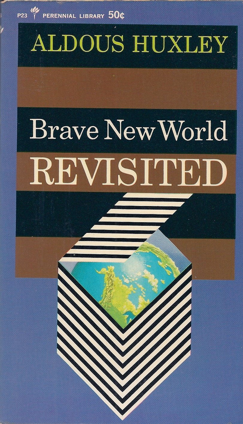 Cliffs Notes on Huxley's Brave New World & Brave New World Revisited used book depot