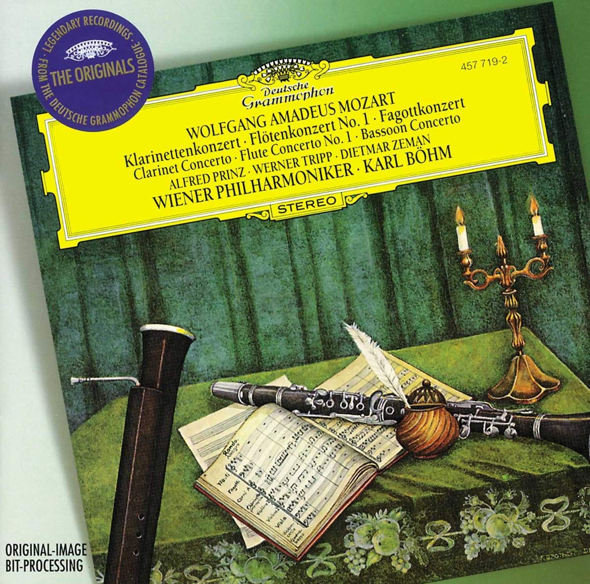 Mozart: Concertos for Clarinet, Flute & Bassoon / Karl Böhm used book depot