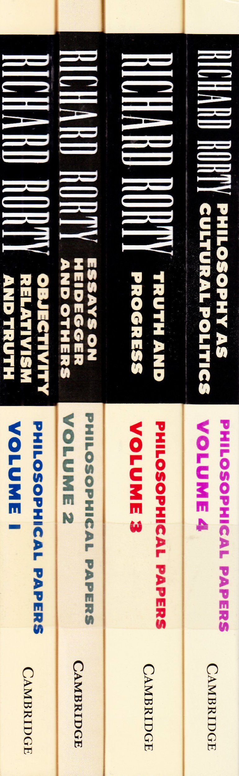 Objectivity, Relativism, and Truth: Philosophical Papers (Richard Rorty: Philosophical Papers Set 4 Paperbacks) (Volume 1)