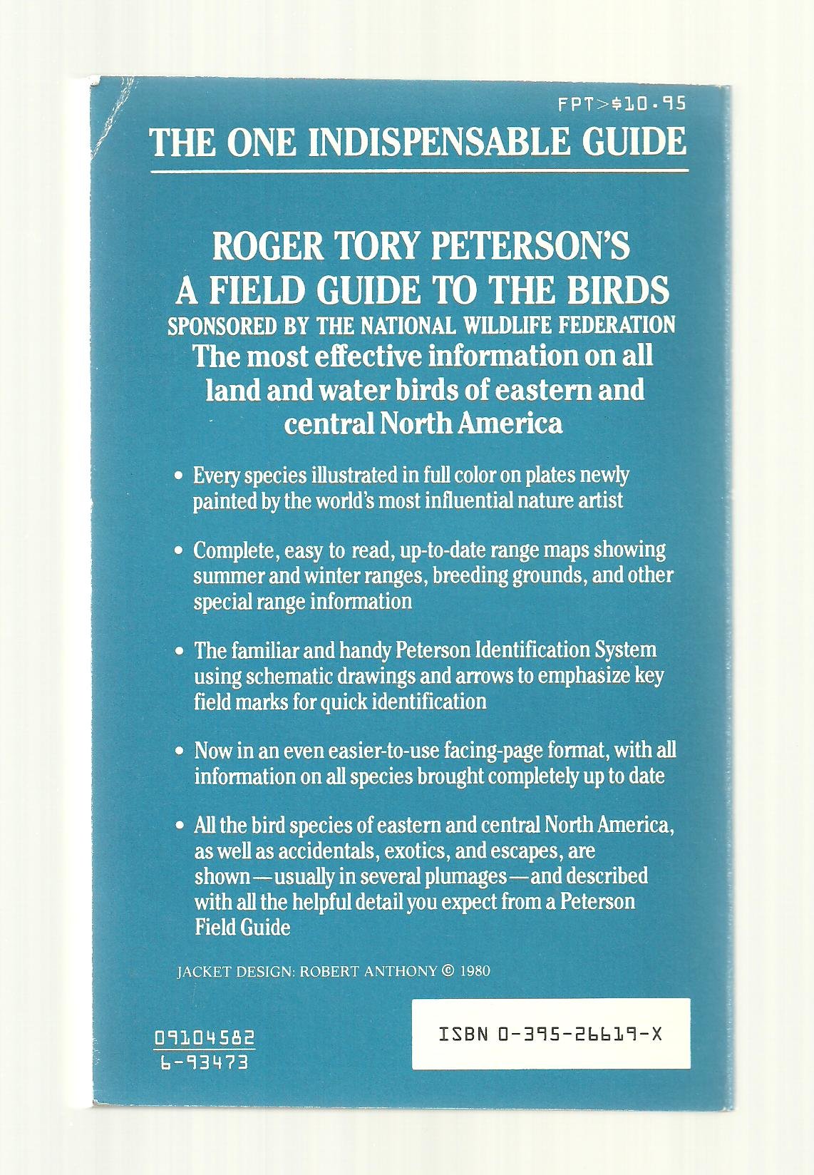 Peterson Field Guides to Eastern Birds, 4th Edition used book depot