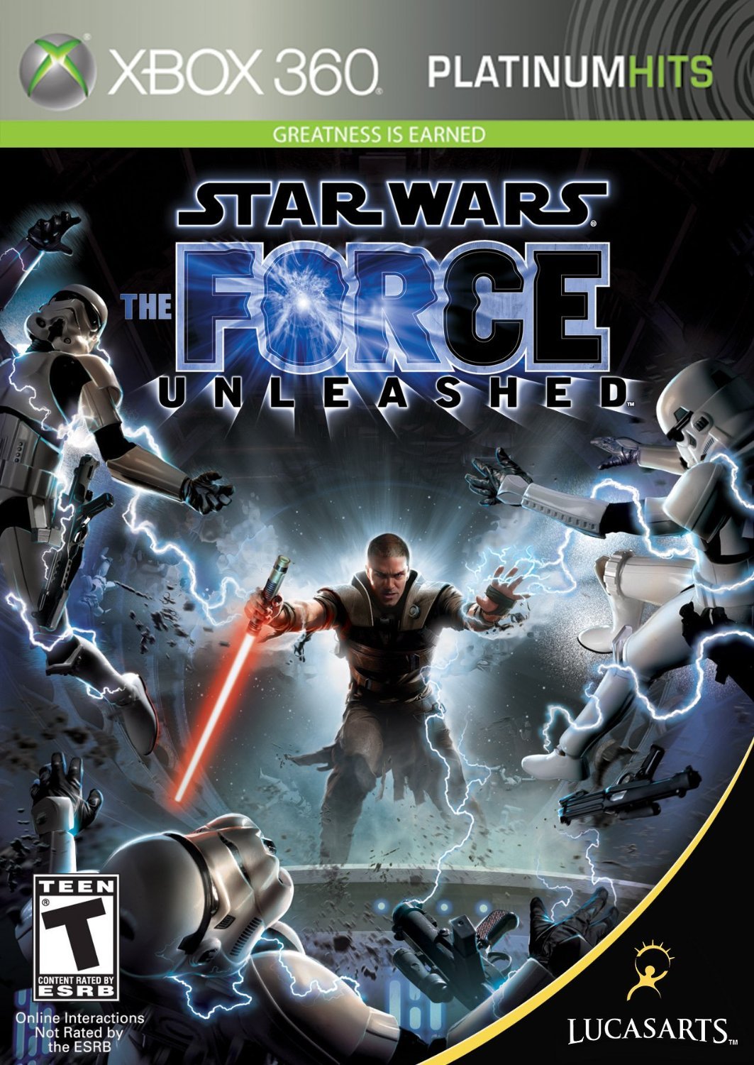 Star Wars the Force Unleashed - Xbox 360 used book depot