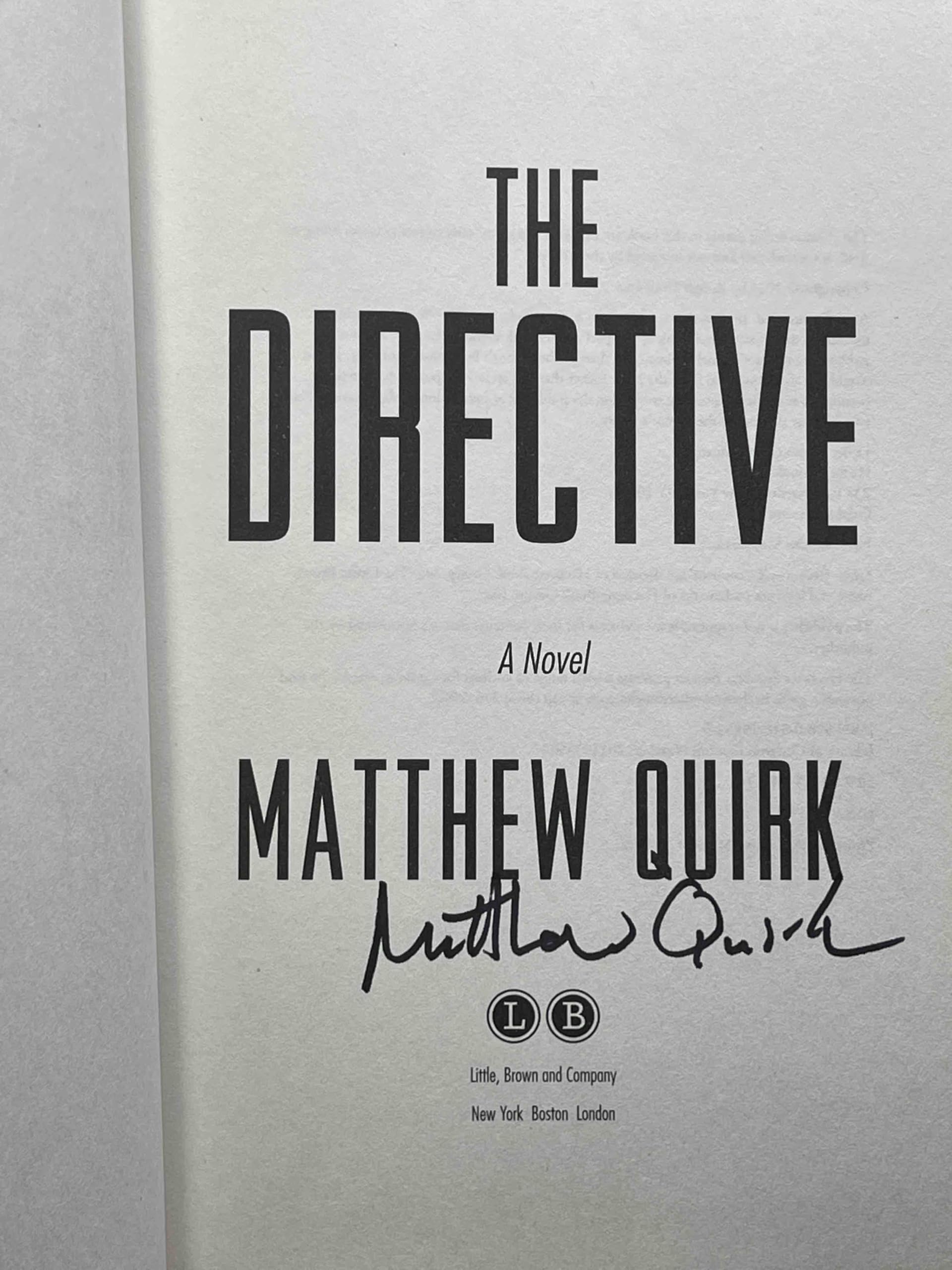 The Directive (Mike Ford, 2) used book depot