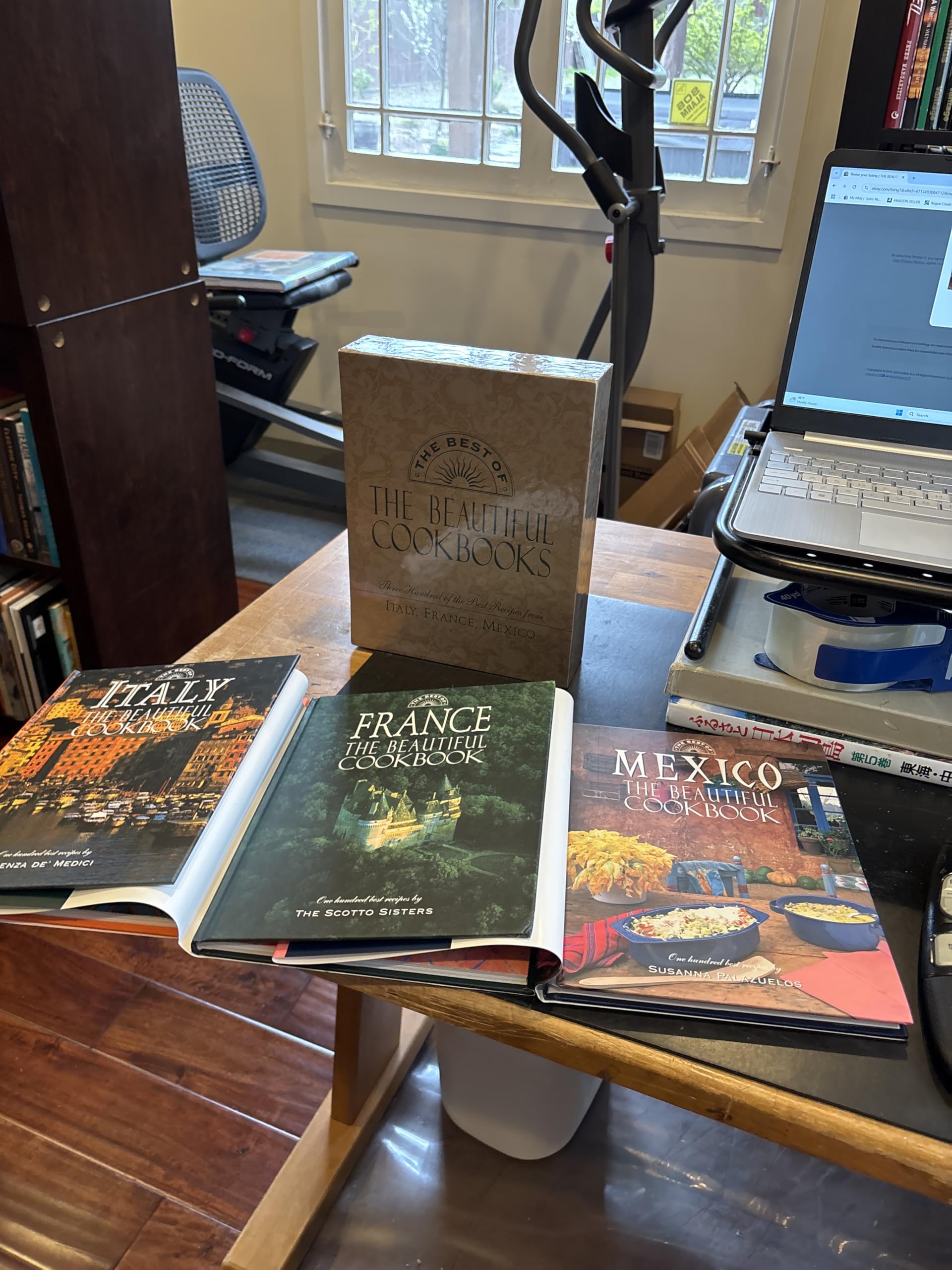 The Best of Beautiful Cookbooks: France, Italy & Mexico [Gift Boxed Set] used book depot