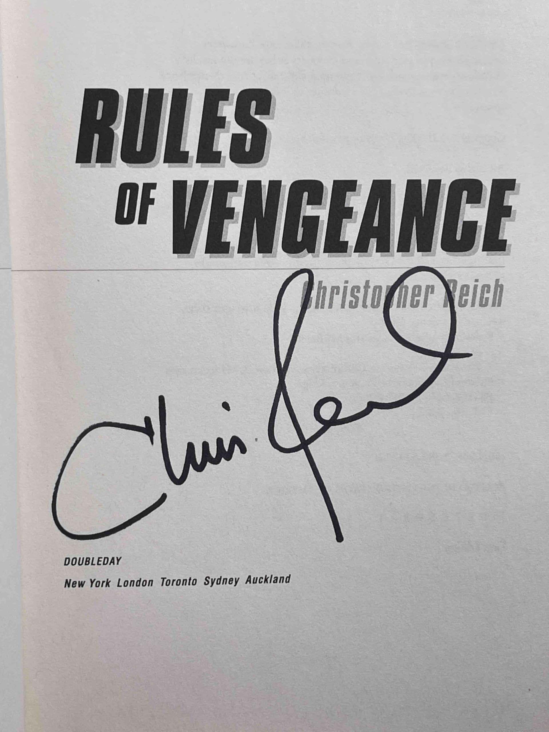 Rules of Vengeance