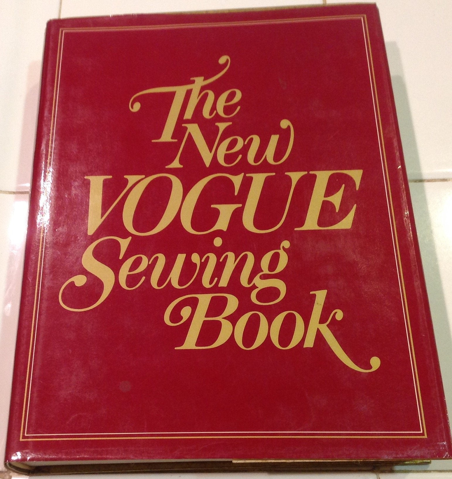 New Vogue Sewing Book used book depot