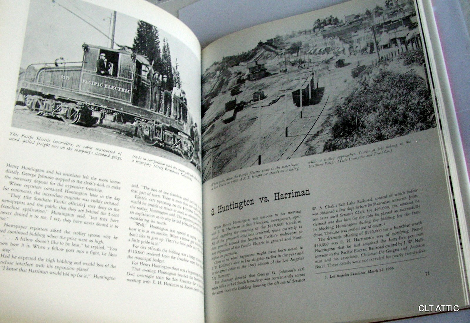 Ride the Big Red Cars: The Pacific Electric Story used book depot