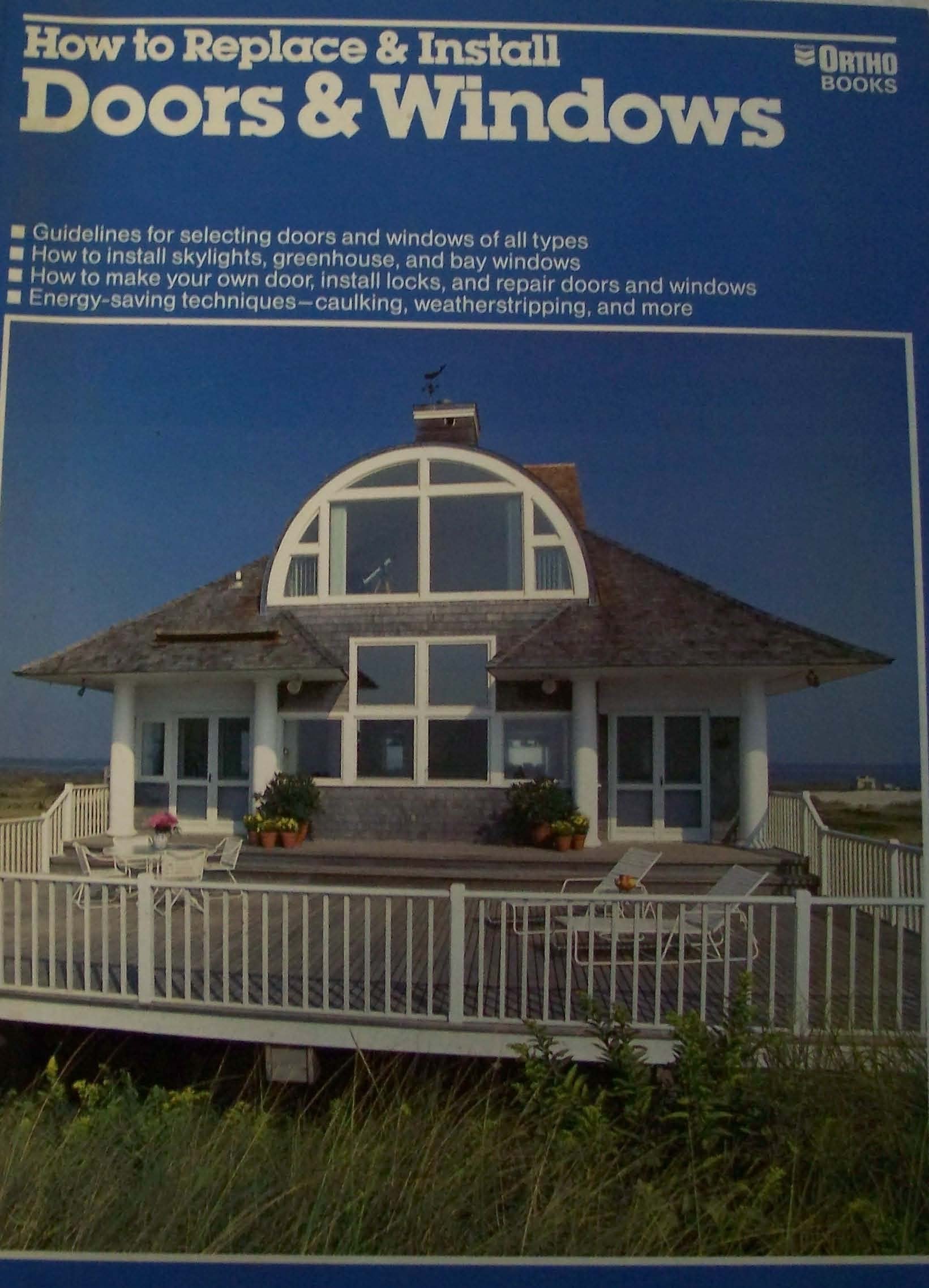 How to Replace & Install Doors & Windows (Ortho library) used book depot
