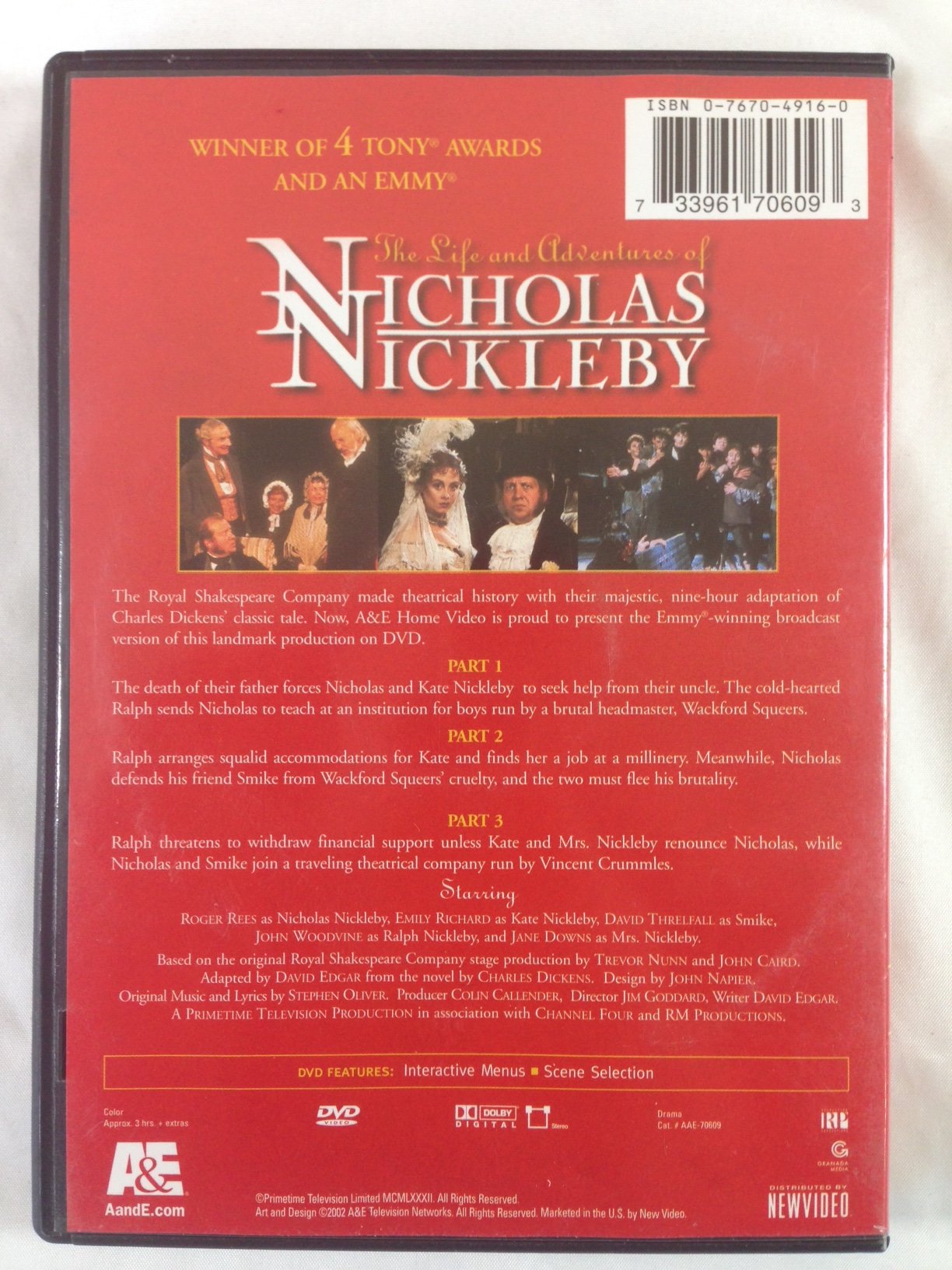 The Life & Adventures of Nicholas Nickleby - Volume 1 used book depot