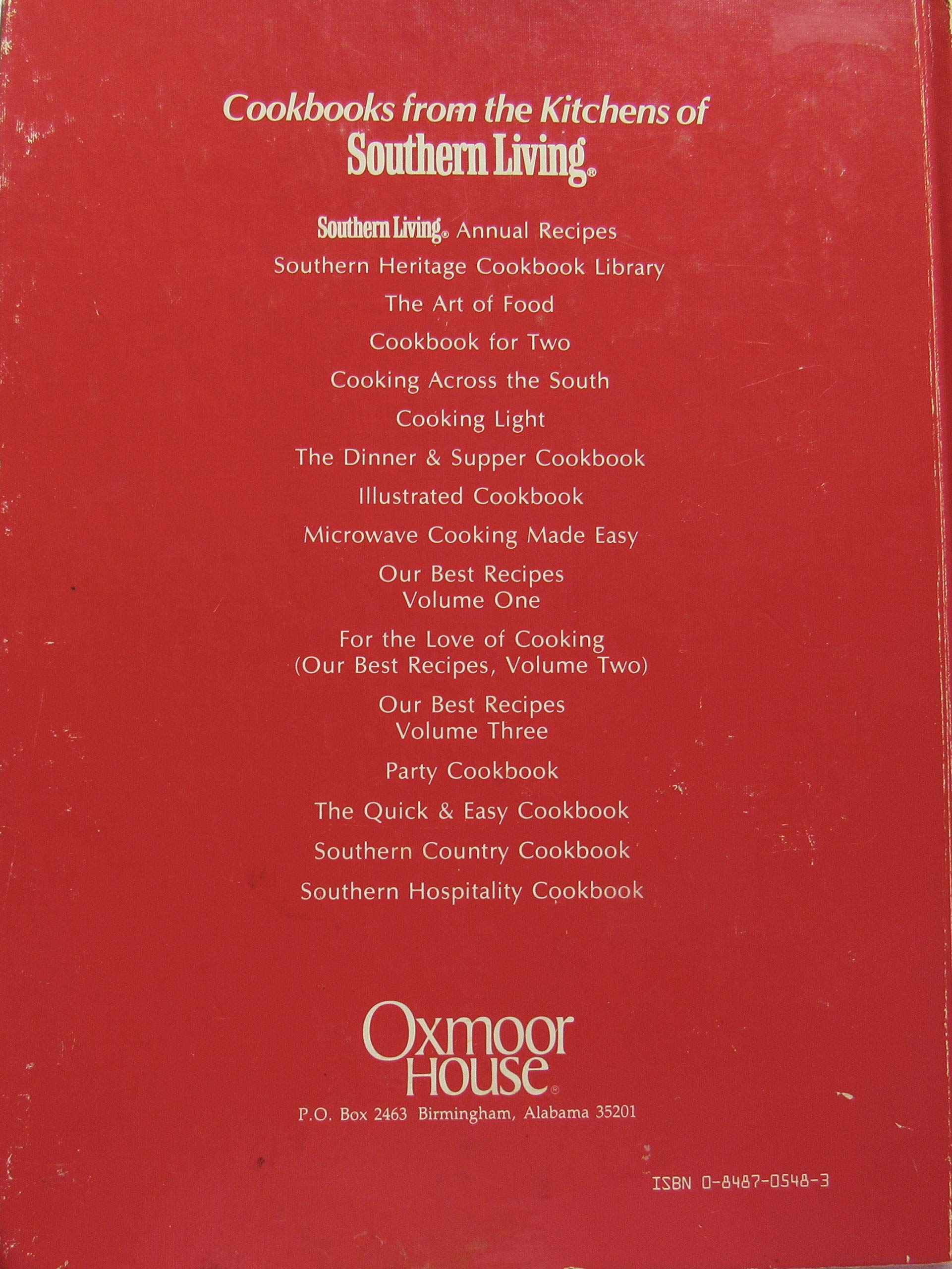 Southern Living 1983 Annual Recipes (Southern Living Annual Recipes)