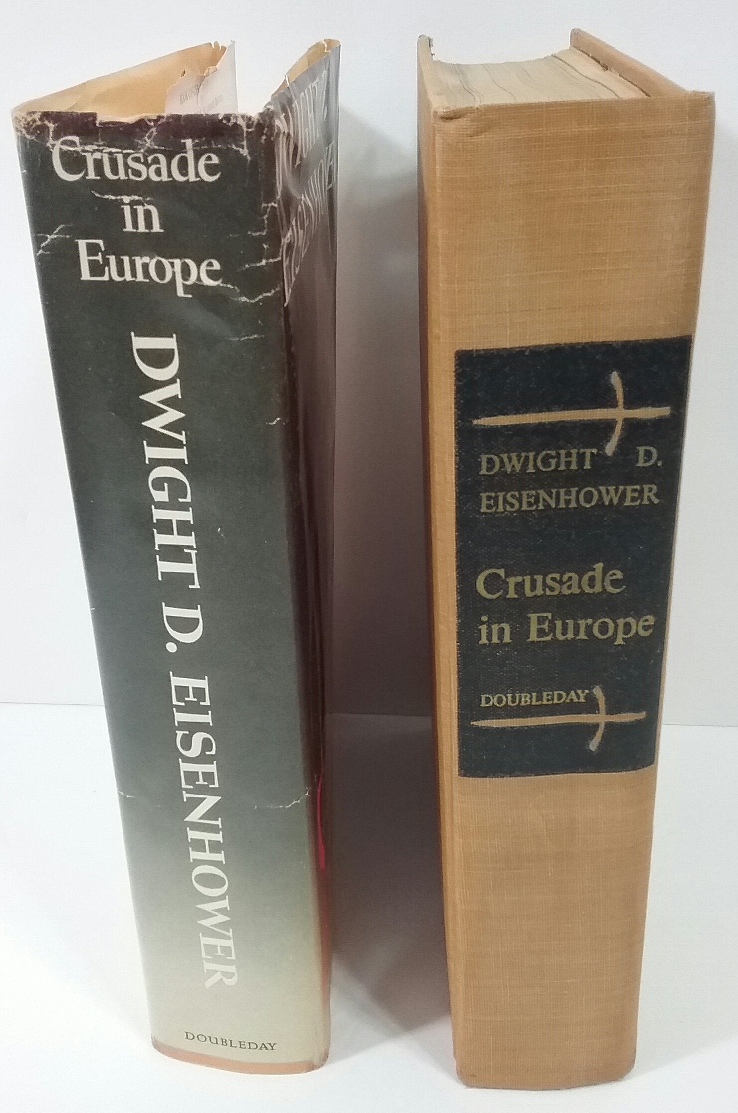 CRUSADE IN EUROPE. (Hardcover) A personal account of World War II. Popular Edition used book depot