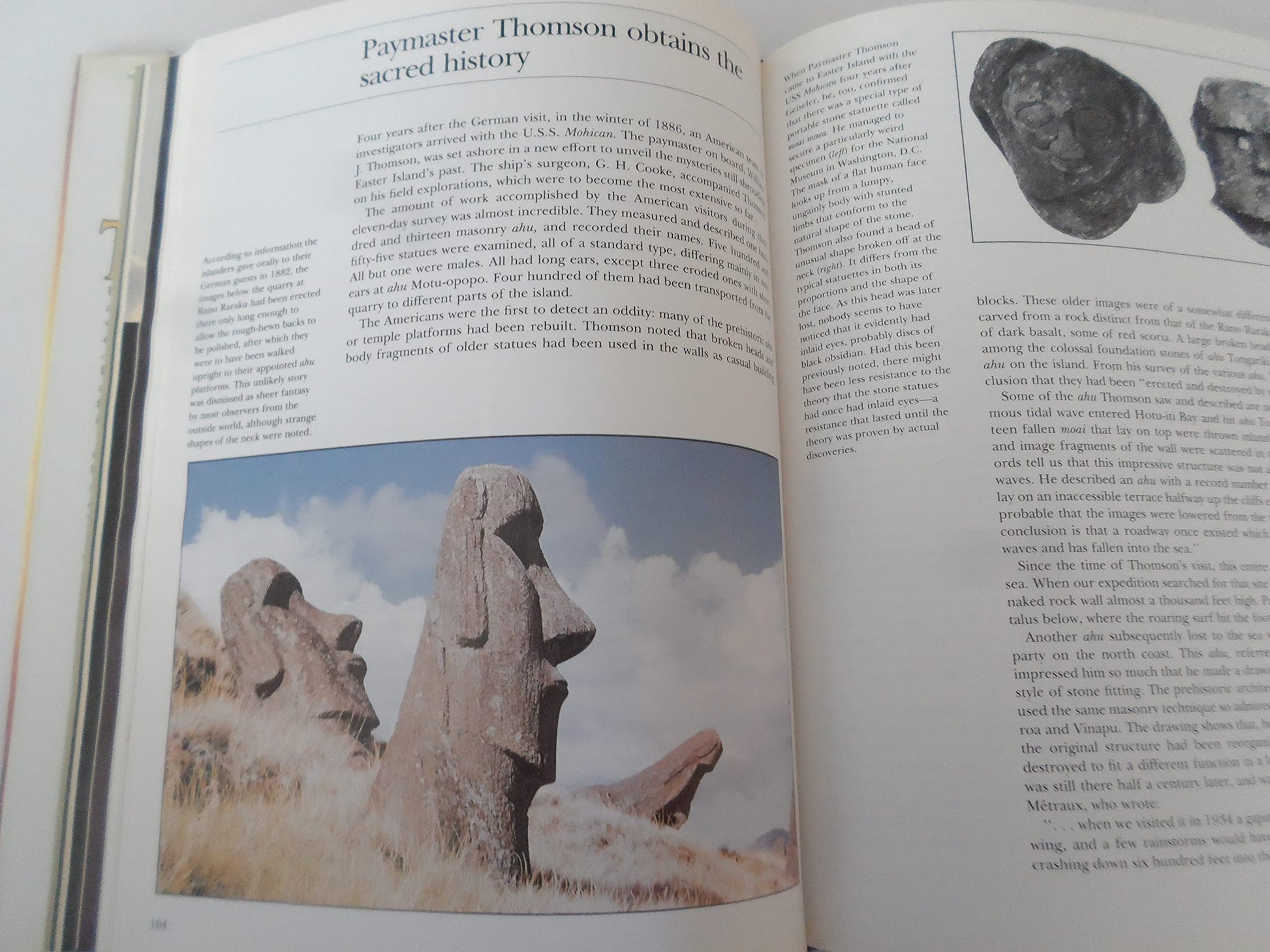 Easter Island: The Mystery Solved used book depot