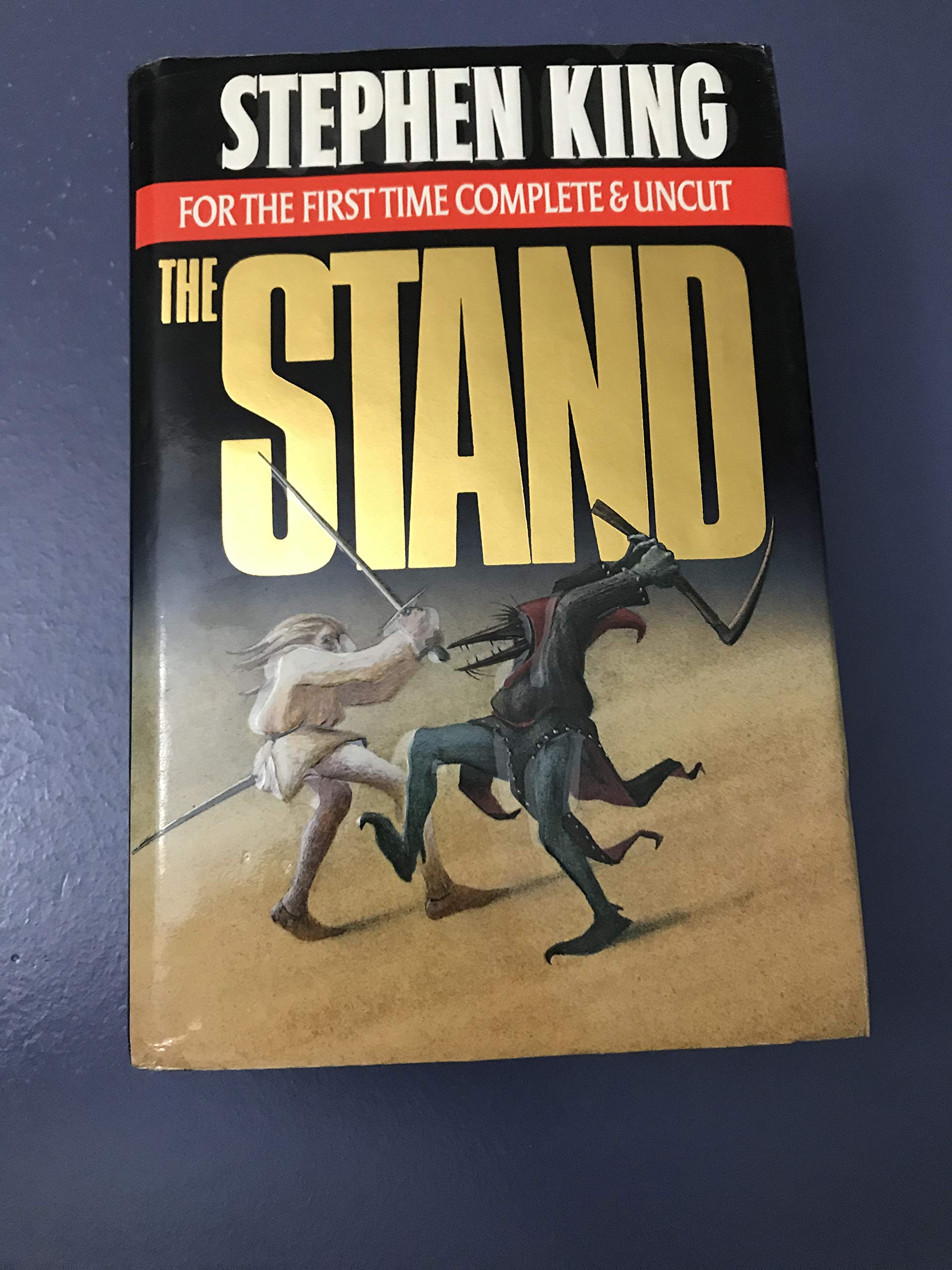 The Stand for the First Time Complete and Uncut By Stephen King (Hardcover) Plus 2 Free Hardcovers: The Tommyknockers and Needful Things: The Last Castle Rock Story used book depot