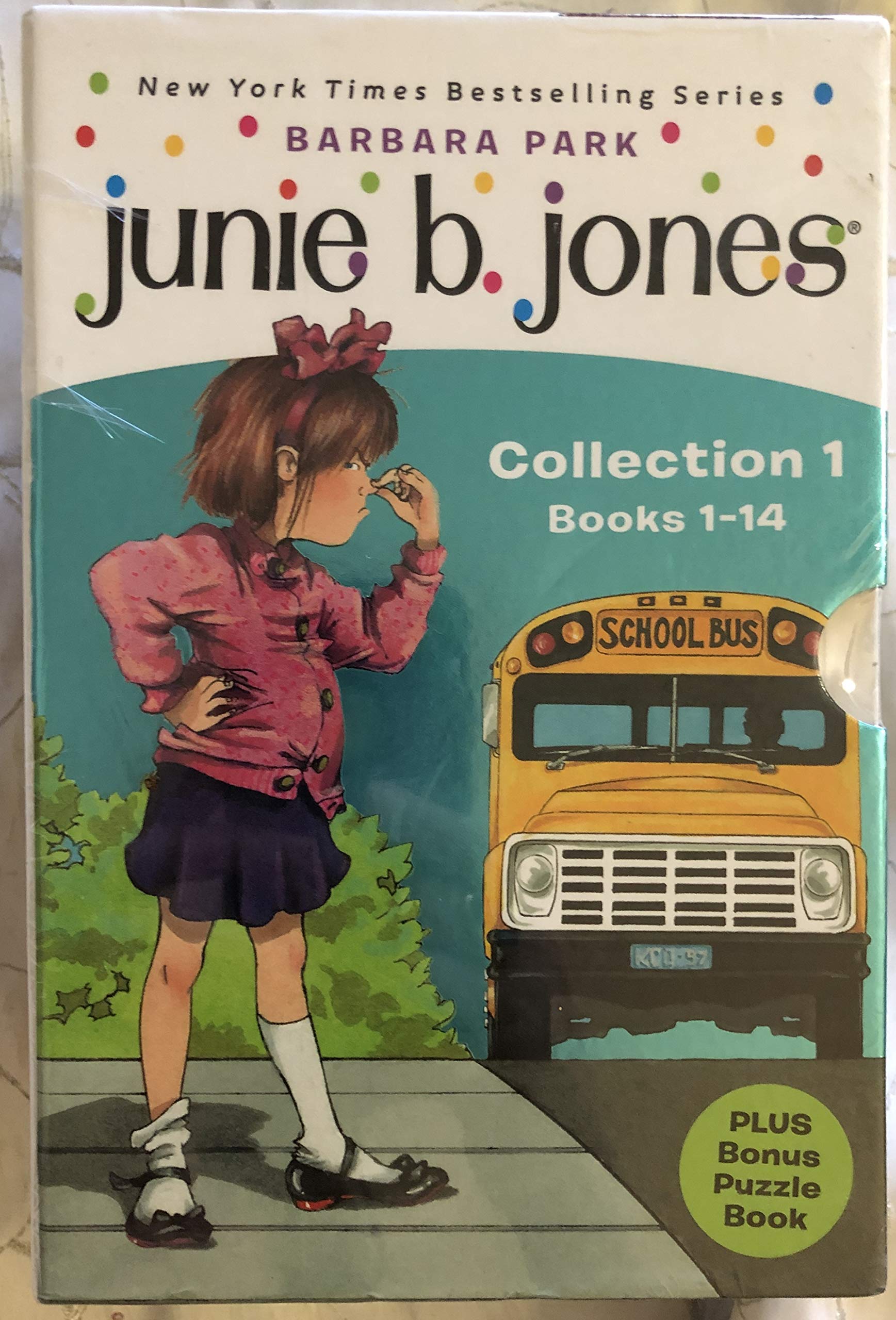 Junie B. Jones Collection 1: 1-14 Book Box Set by Barbara Park used book depot