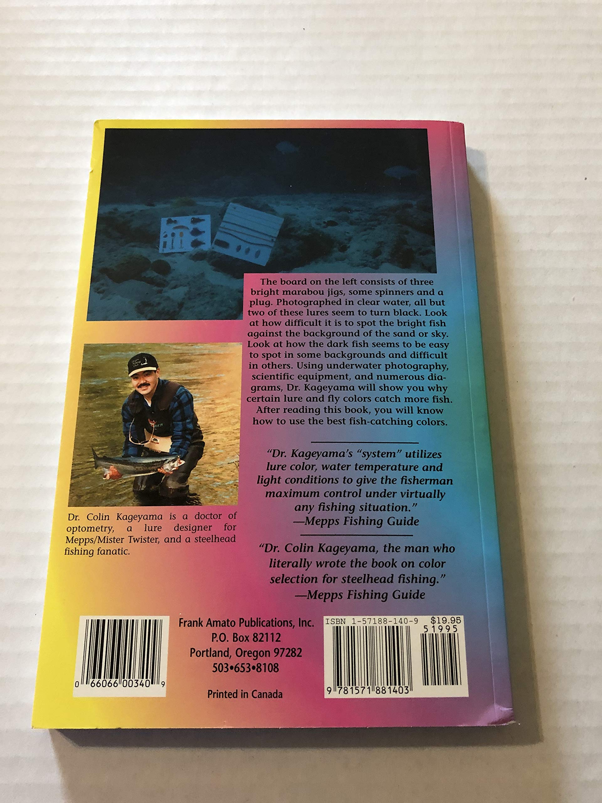 What Fish See: Understanding Optics and Color Shifts for Designing Lures and Flies used book depot