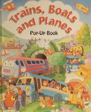 Trains, Boats & Planes (Large Pop-Ups) used book depot
