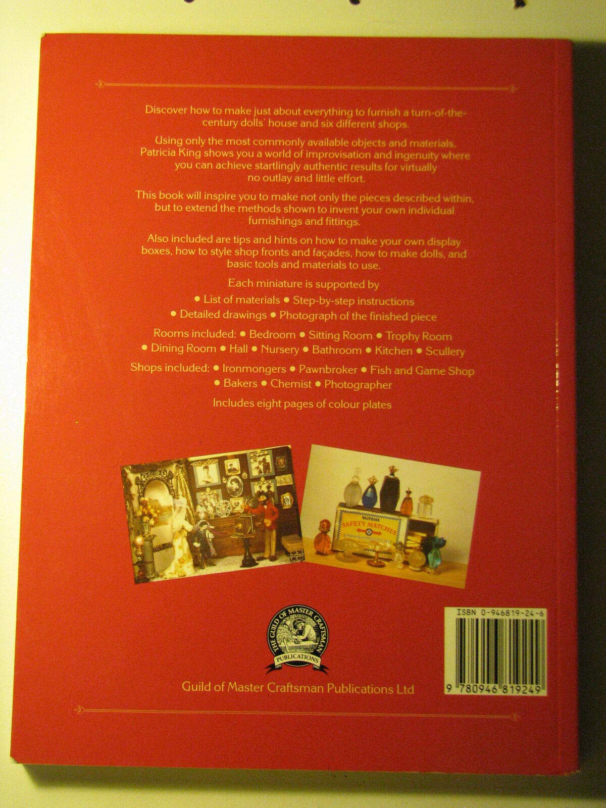 Making Dolls' House Furniture used book depot