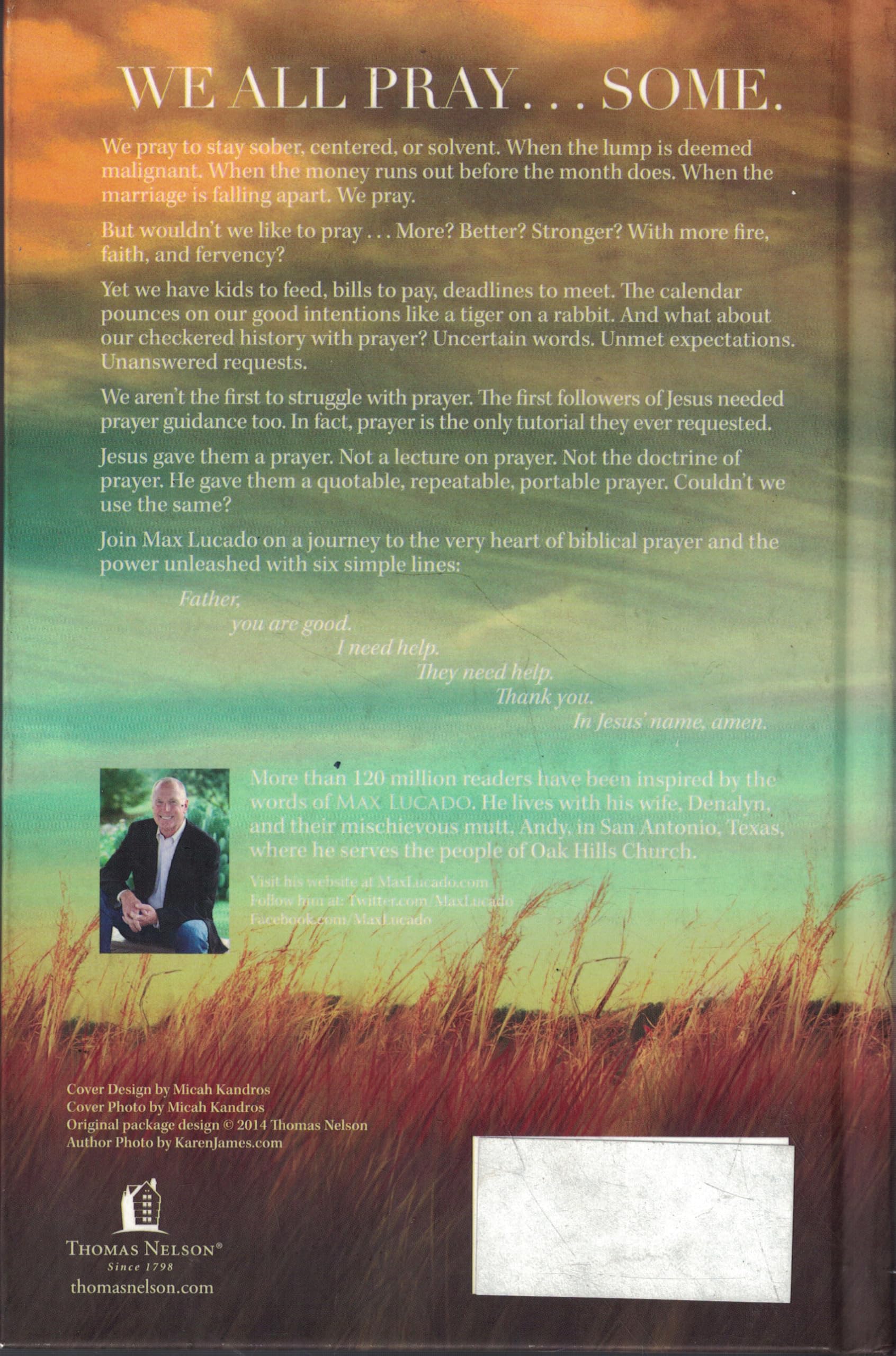 Before Amen: The Power of a Simple Prayer used book depot
