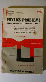 Physics Problems and How to Solve Them used book depot