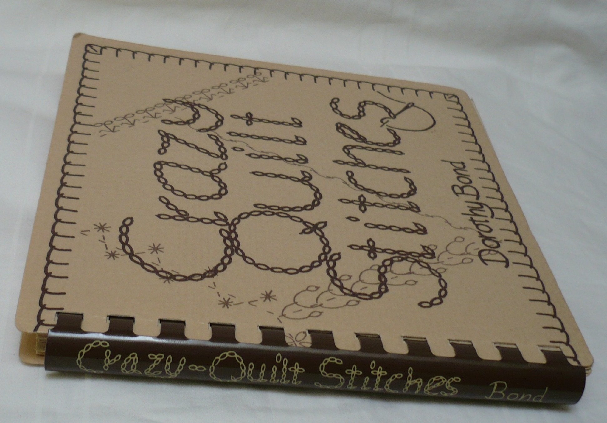 Crazy Quilt Stitches used book depot