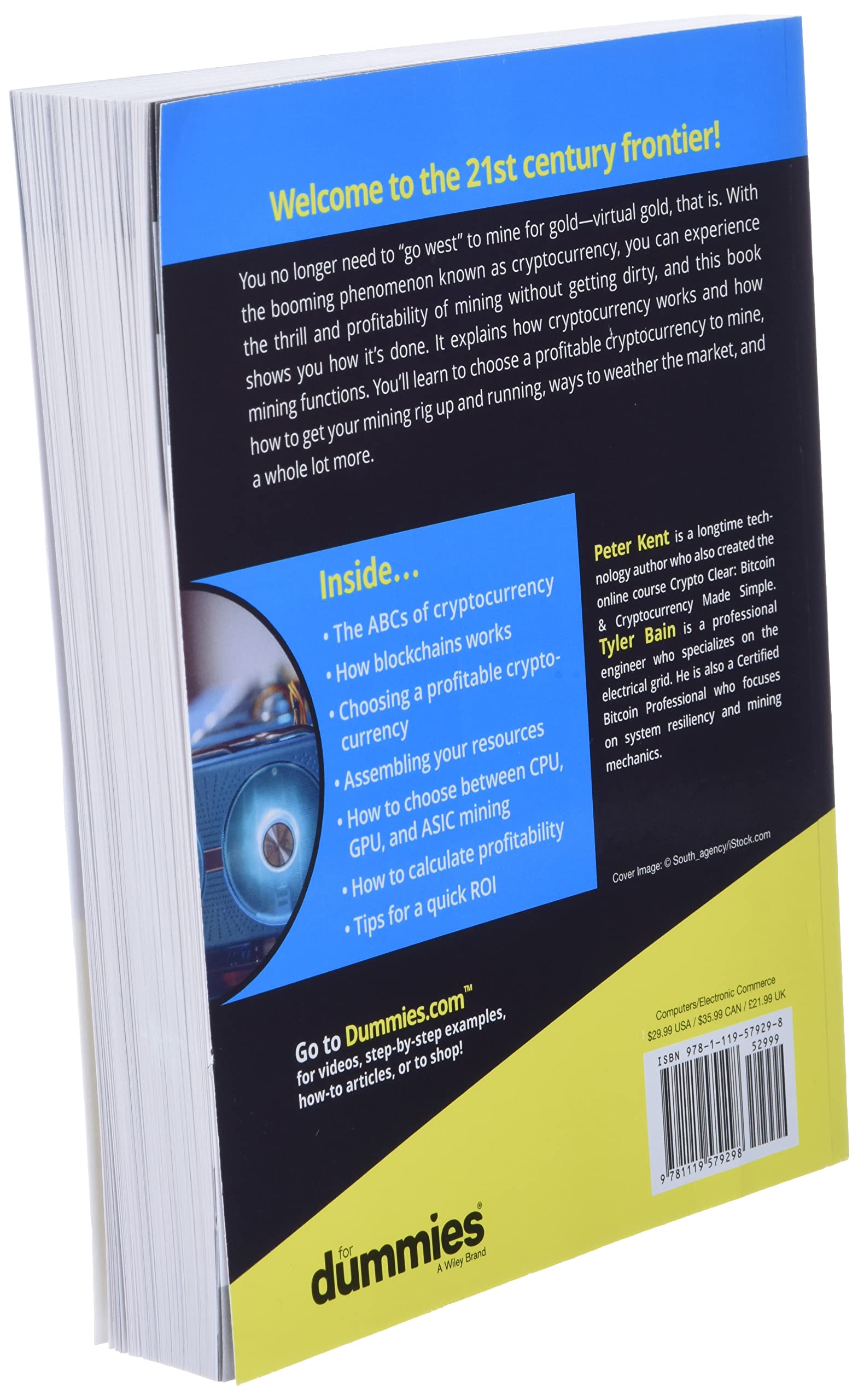 Cryptocurrency Mining For Dummies used book depot