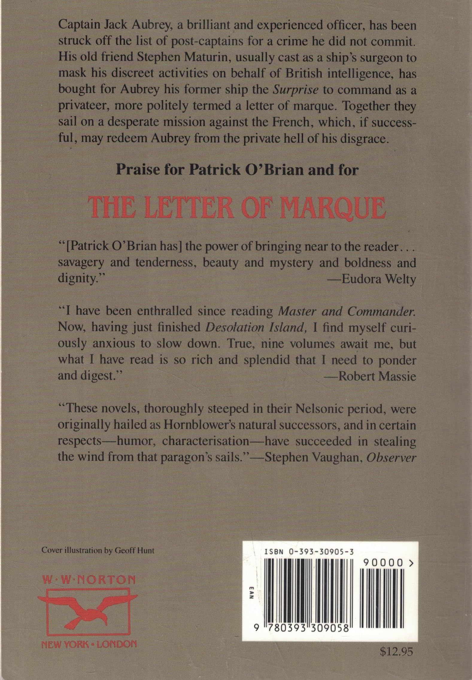 The Letter of Marque (Aubrey/Maturin Novels, 12) (Book 12)