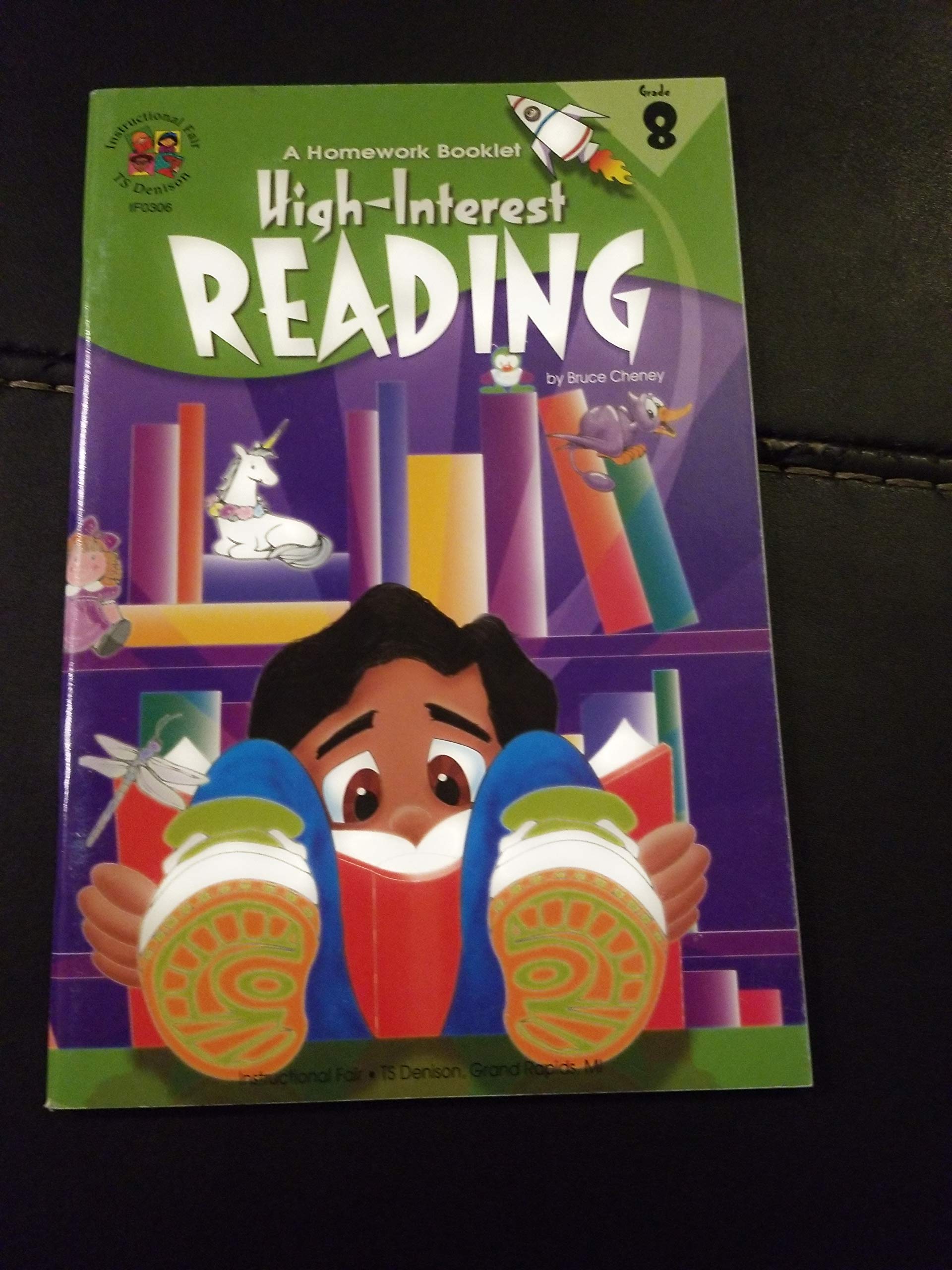 High-Interest Reading Gr 8: A Homework Booklet used book depot