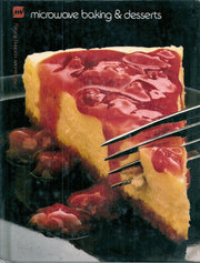 MICROWAVE BAKING AND DESSERTS. MICROWAVE COOKING LIBRARY. used book depot