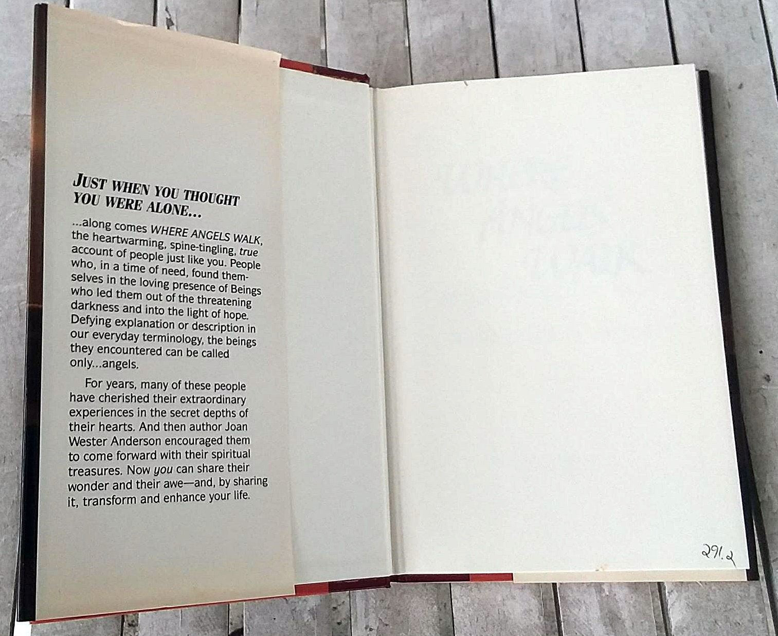 Where Angels Walk: True Stories of Heavenly Visitors used book depot