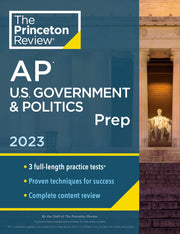 Princeton Review AP U.S. Government & Politics Prep, 2023: 3 Practice Tests + Complete Content Review + Strategies & Techniques (College Test Preparation) used book depot