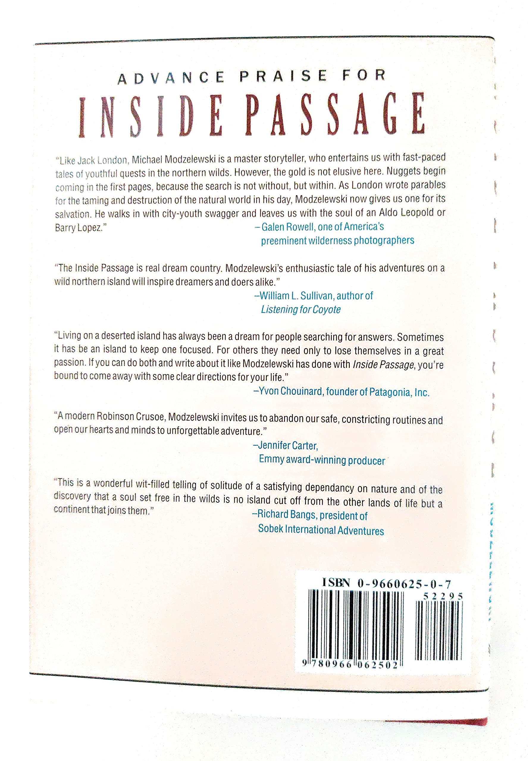 Inside Passage: Living With Killer Whales, Bald Eagles, and Kwakiutl Indians used book depot