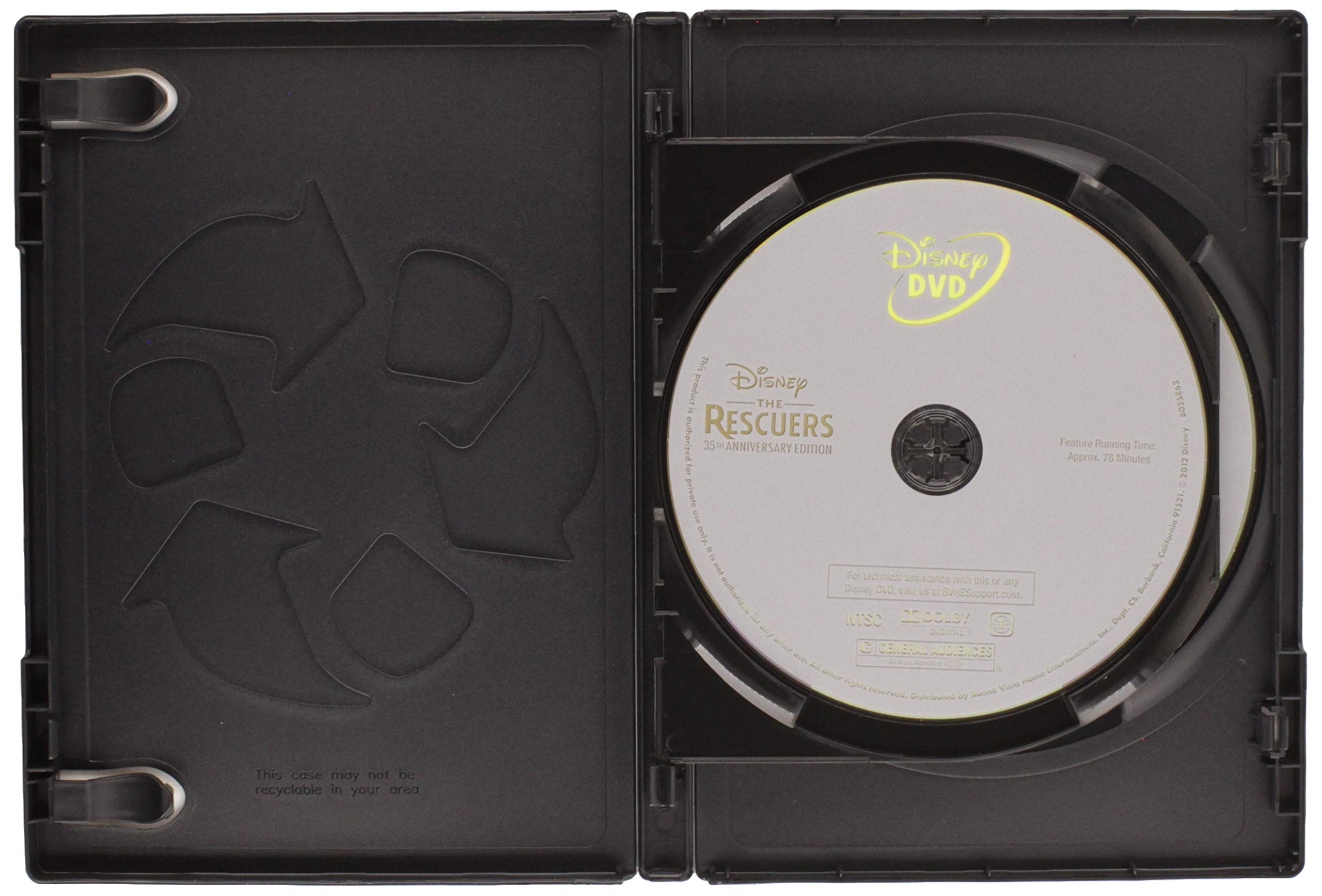 The Rescuers (The Rescuers / The Rescuers Down Under) (35th Anniversary Edition) used book depot