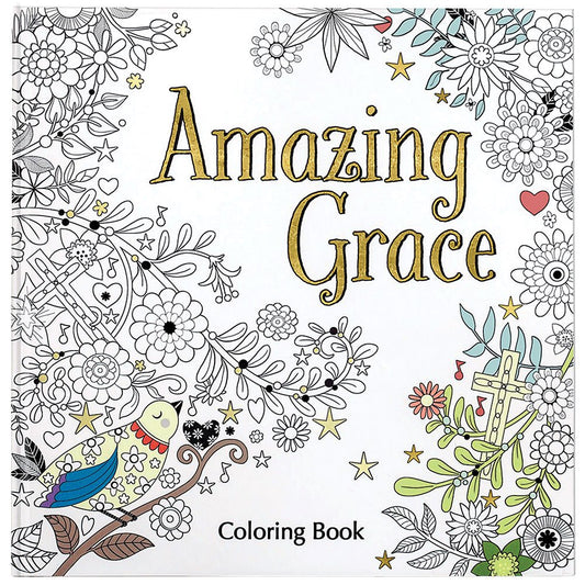Amazing Grace Adult Coloring Book (Coloring Faith)