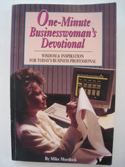 One Minute Business Woman's Devotional used book depot